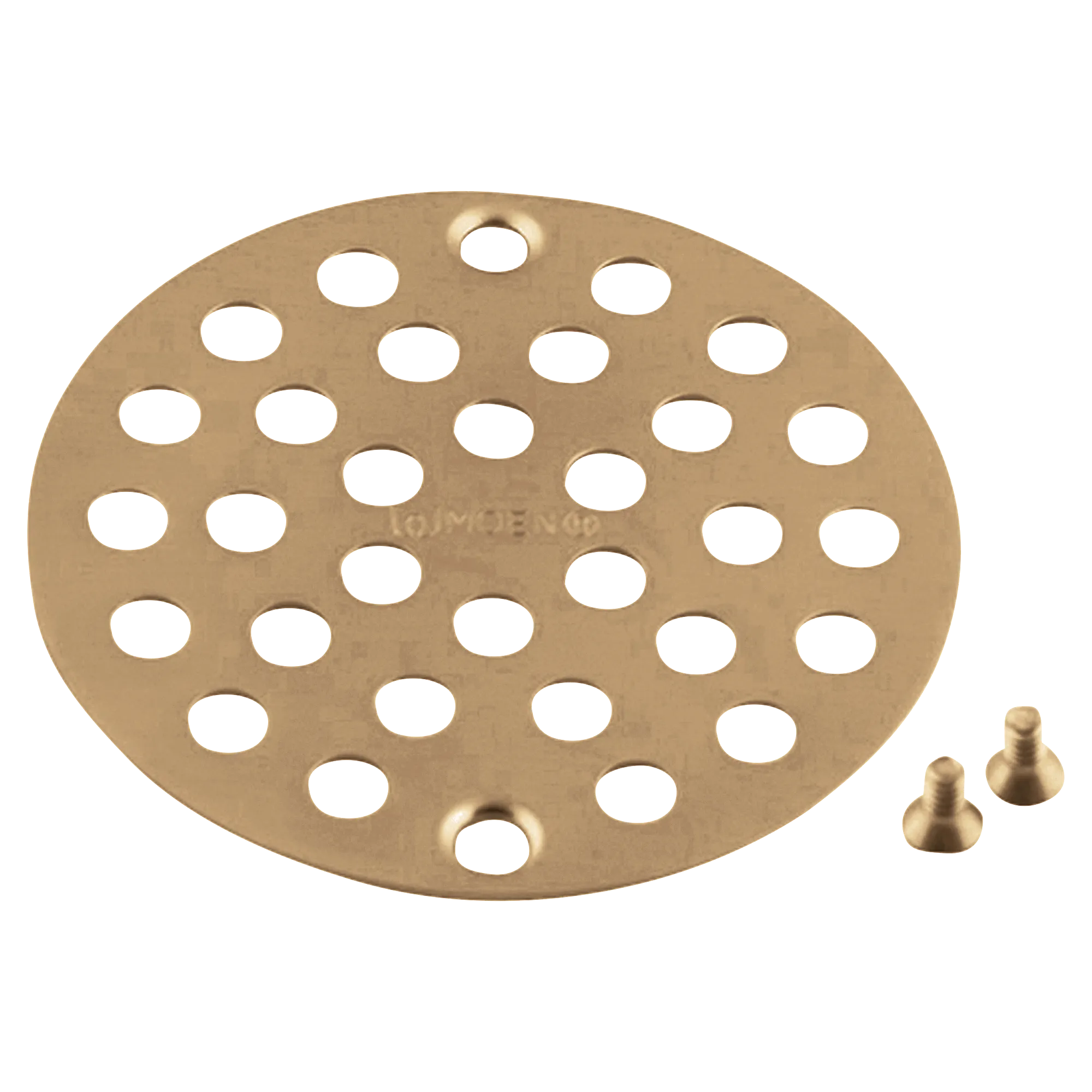 Moen Polished Brass 4" Shower Drain Cover (8.7"L x 5.2"W x .4"H) - Image 10