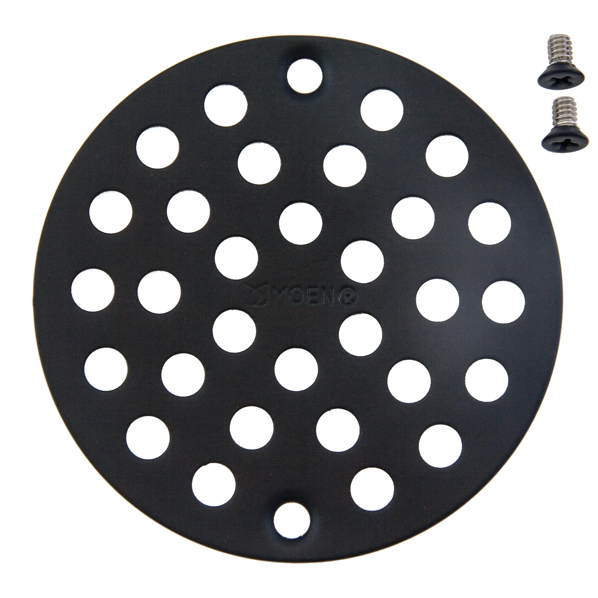 Moen Polished Brass 4" Shower Drain Cover (8.7"L x 5.2"W x .4"H) - Image 3