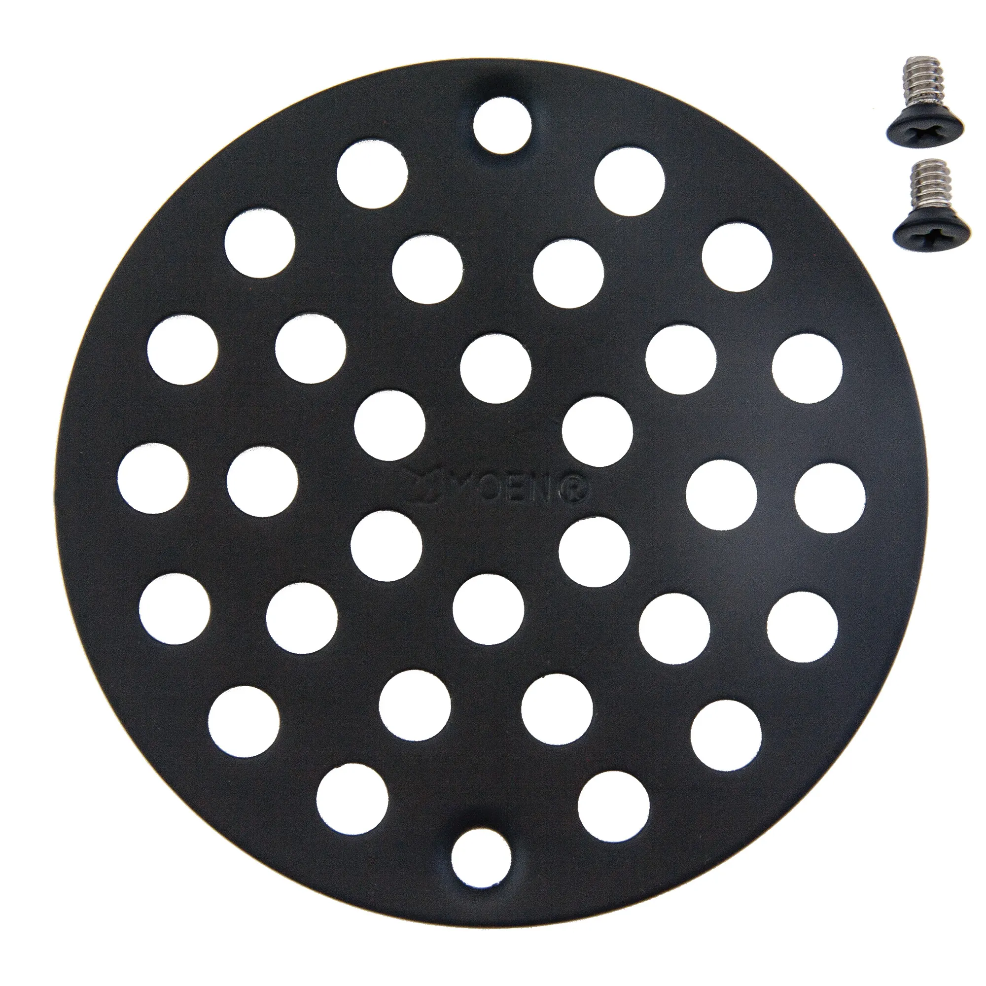 Moen Polished Brass 4" Shower Drain Cover (8.7"L x 5.2"W x .4"H) - Image 4