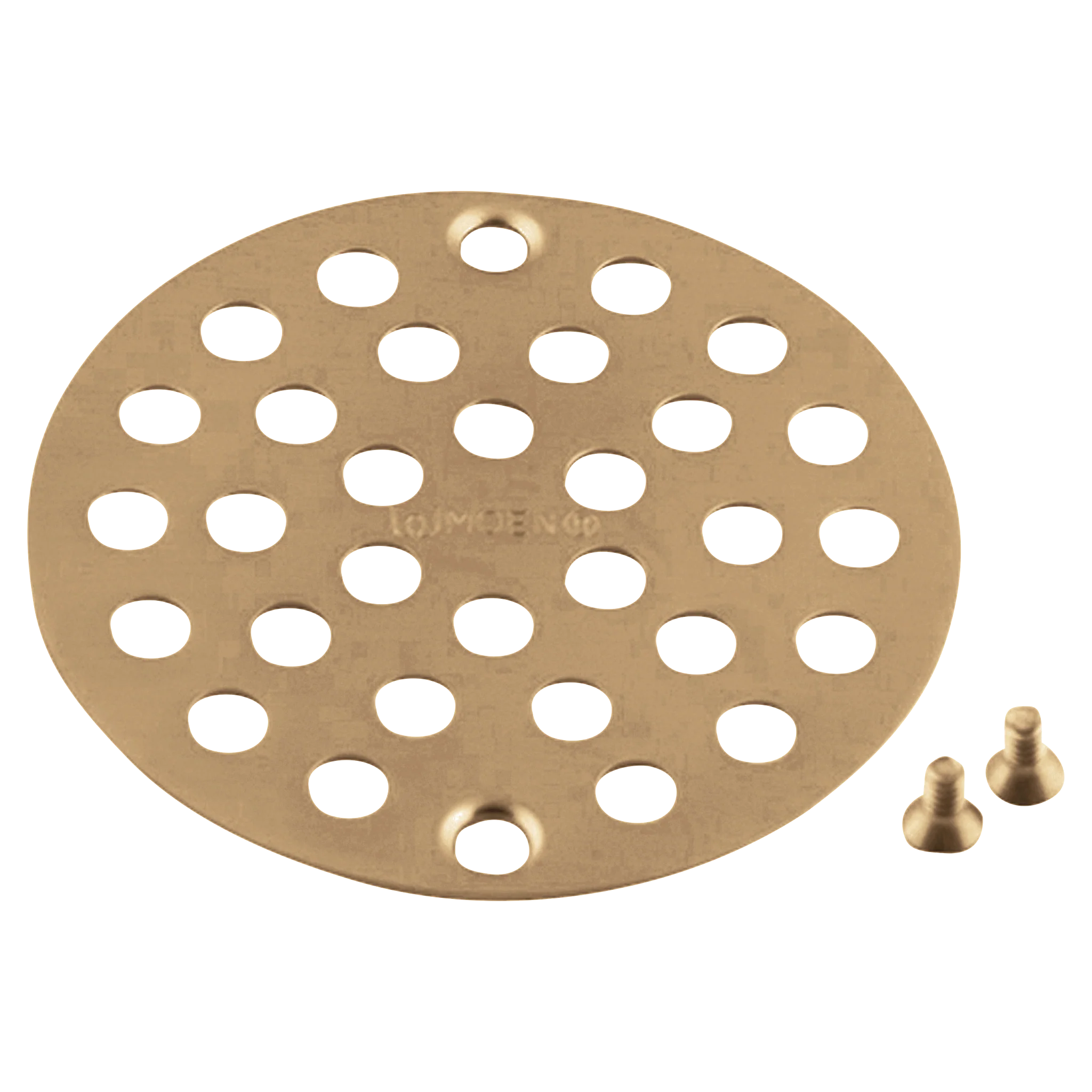 Moen Polished Brass 4" Shower Drain Cover (8.7"L x 5.2"W x .4"H) - Image 9