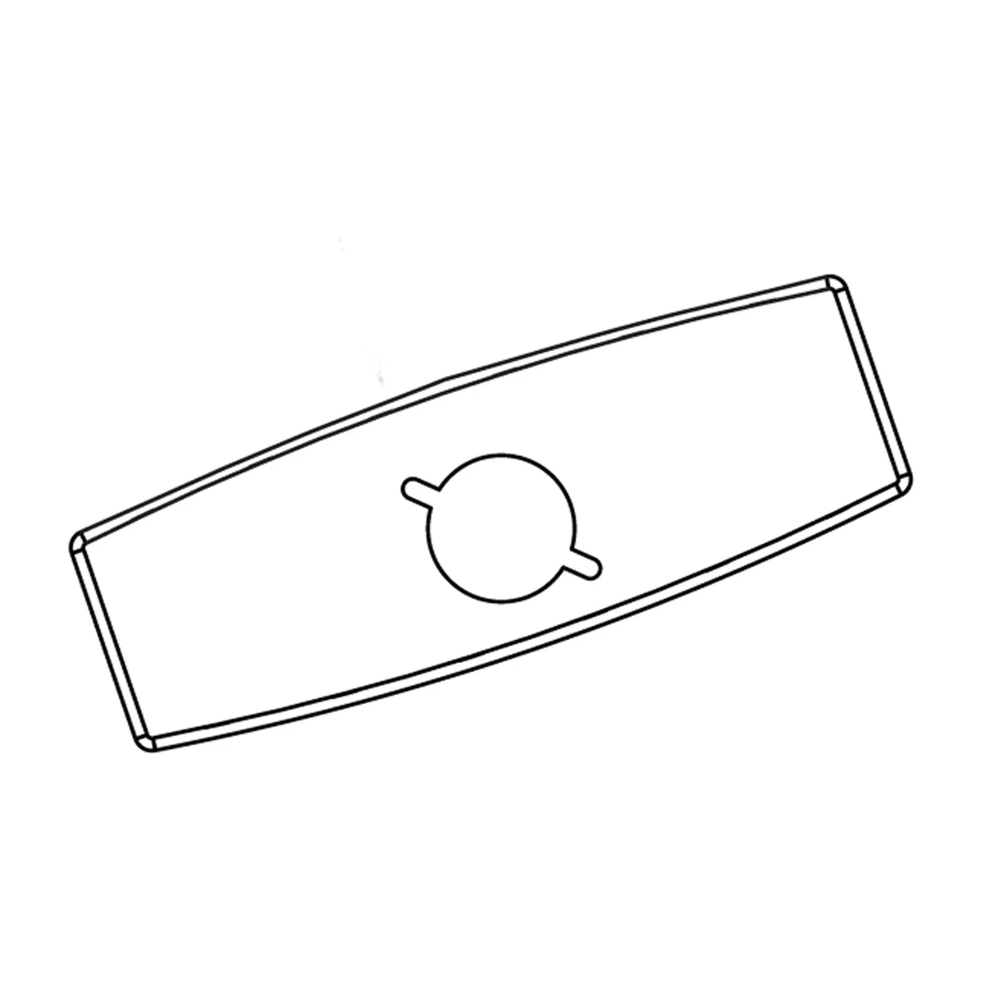 Commercial 4" Deck Plate (With Mounting Kit) For 8302, 8303, 8304 - Image 2
