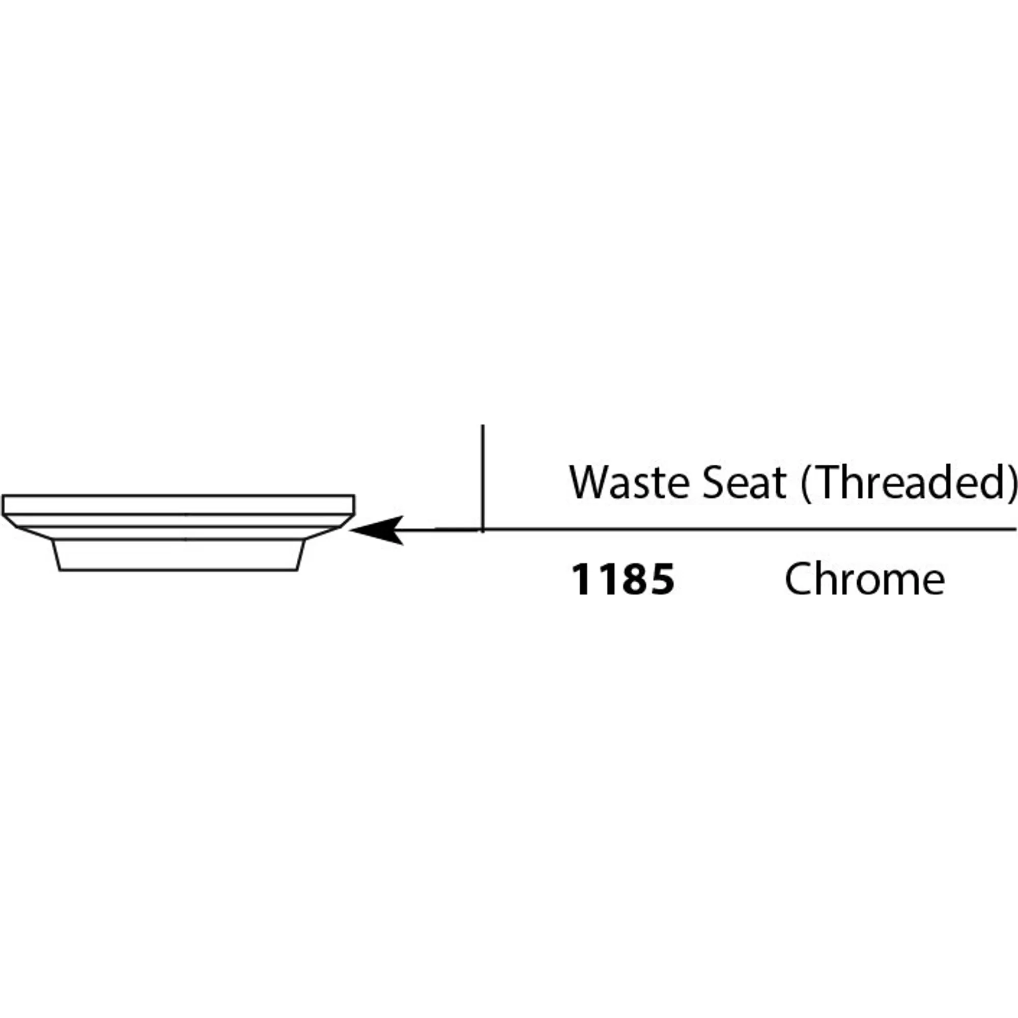 Moen Drain Seat (thredded) - Image 2