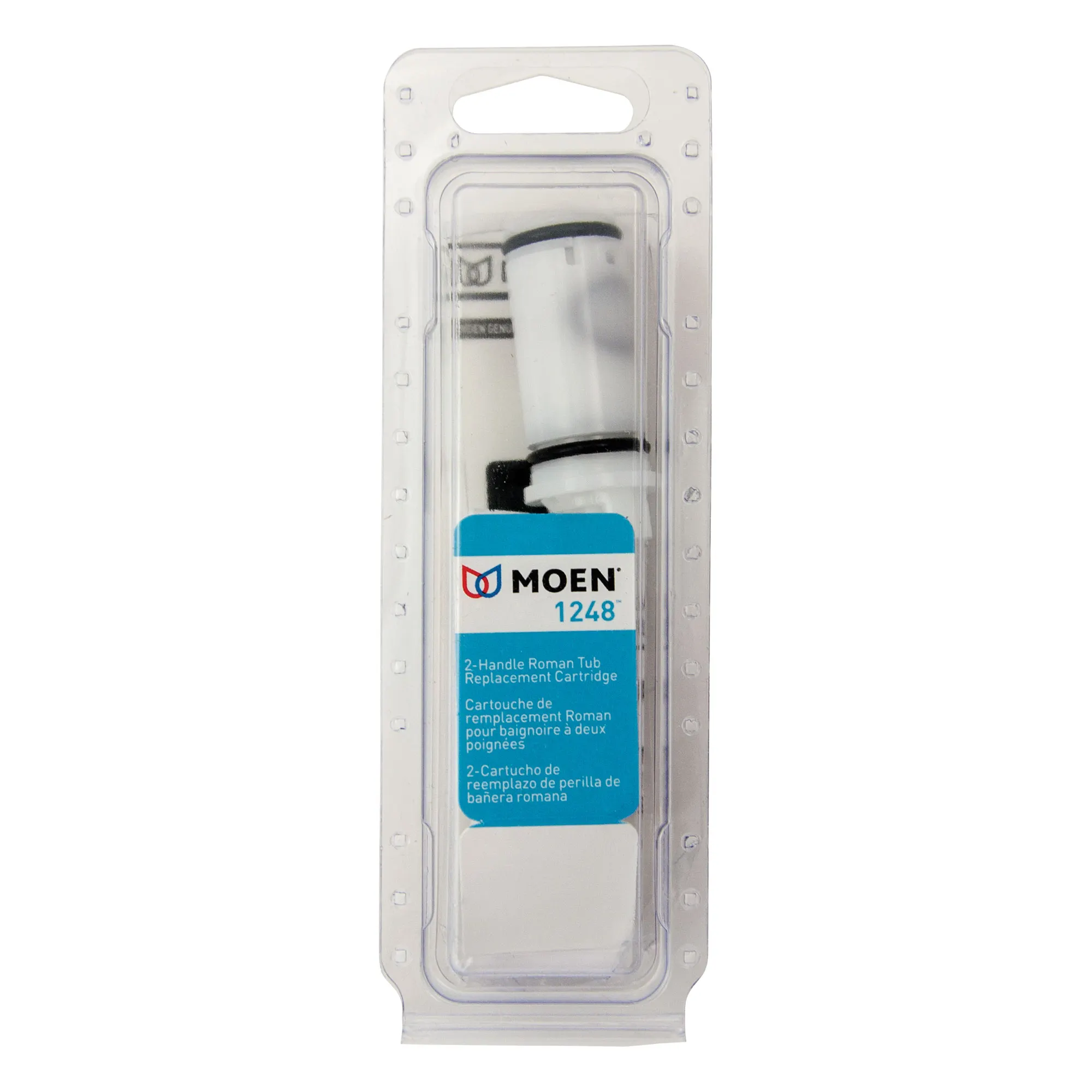 Moen 1248 Two-handle Replacement Cartridge For High Flow Roman Tubs (hot Or Cold & For 4999 Valve) - Image 2