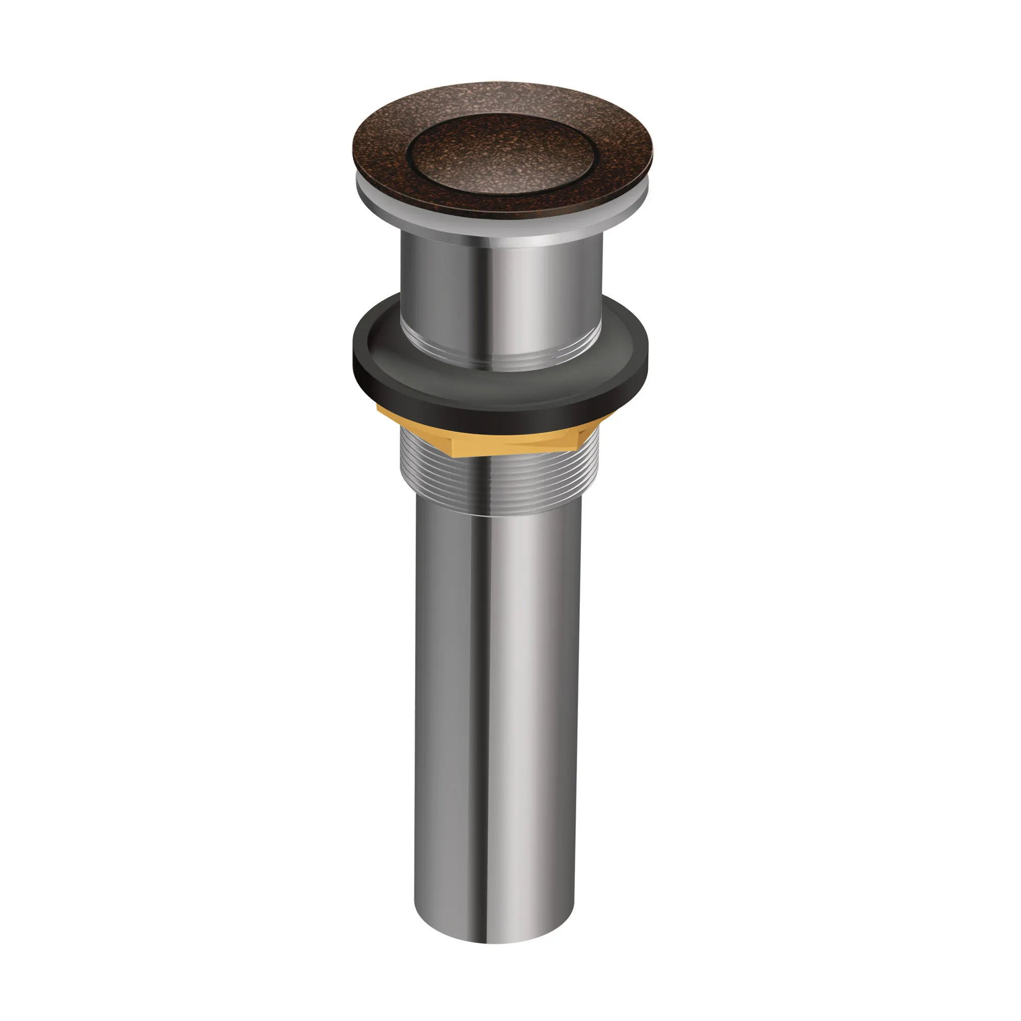 Moen Spring Loaded Push Button Bathroom Drain Assembly (without Overflow) - Image 10