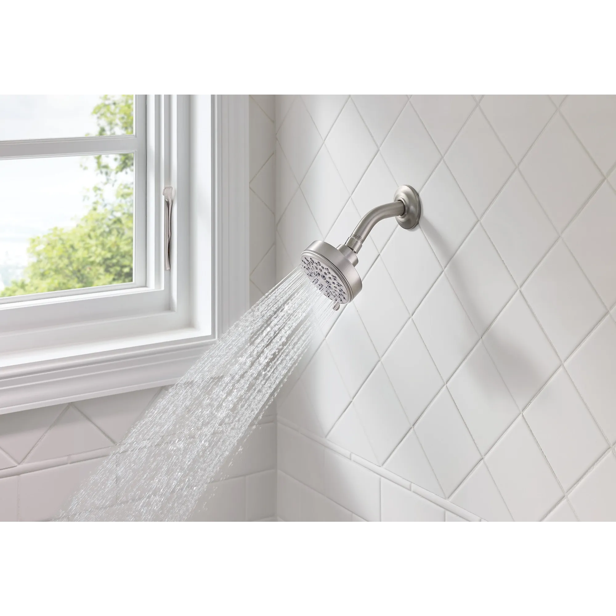 Ignite Five-Function 3 3/4" Diameter Spray Head Wallmount - Image 9