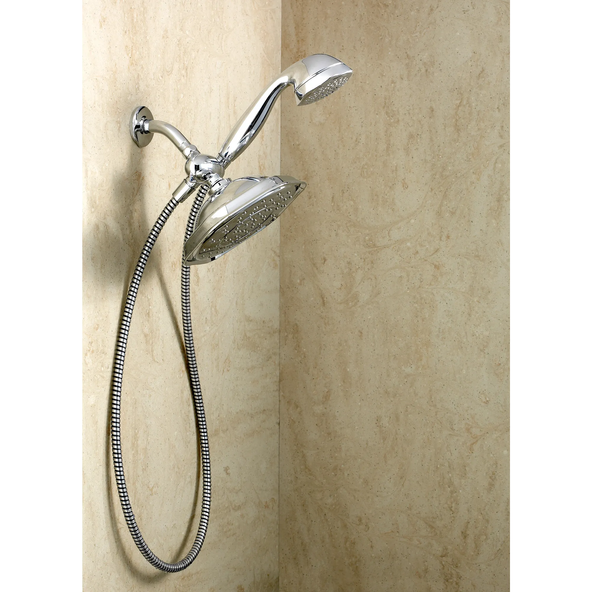 Refresh Seven-function 9" Diameter Standard Spray Head With Handheld Shower - Image 3