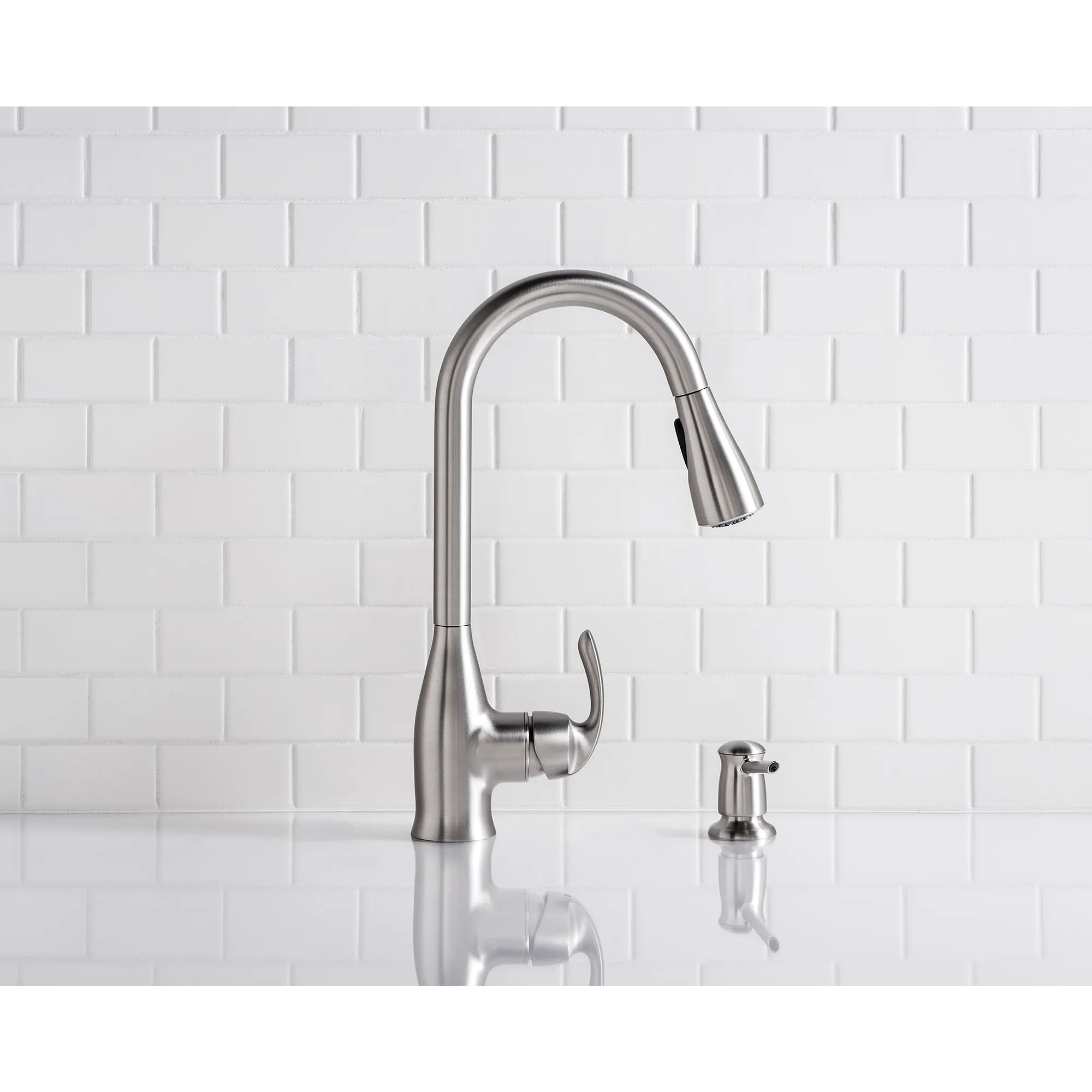 Stainless steel 33" X 22" 18 Gauge Double Bowl Faucet and Sink Combination - Image 10