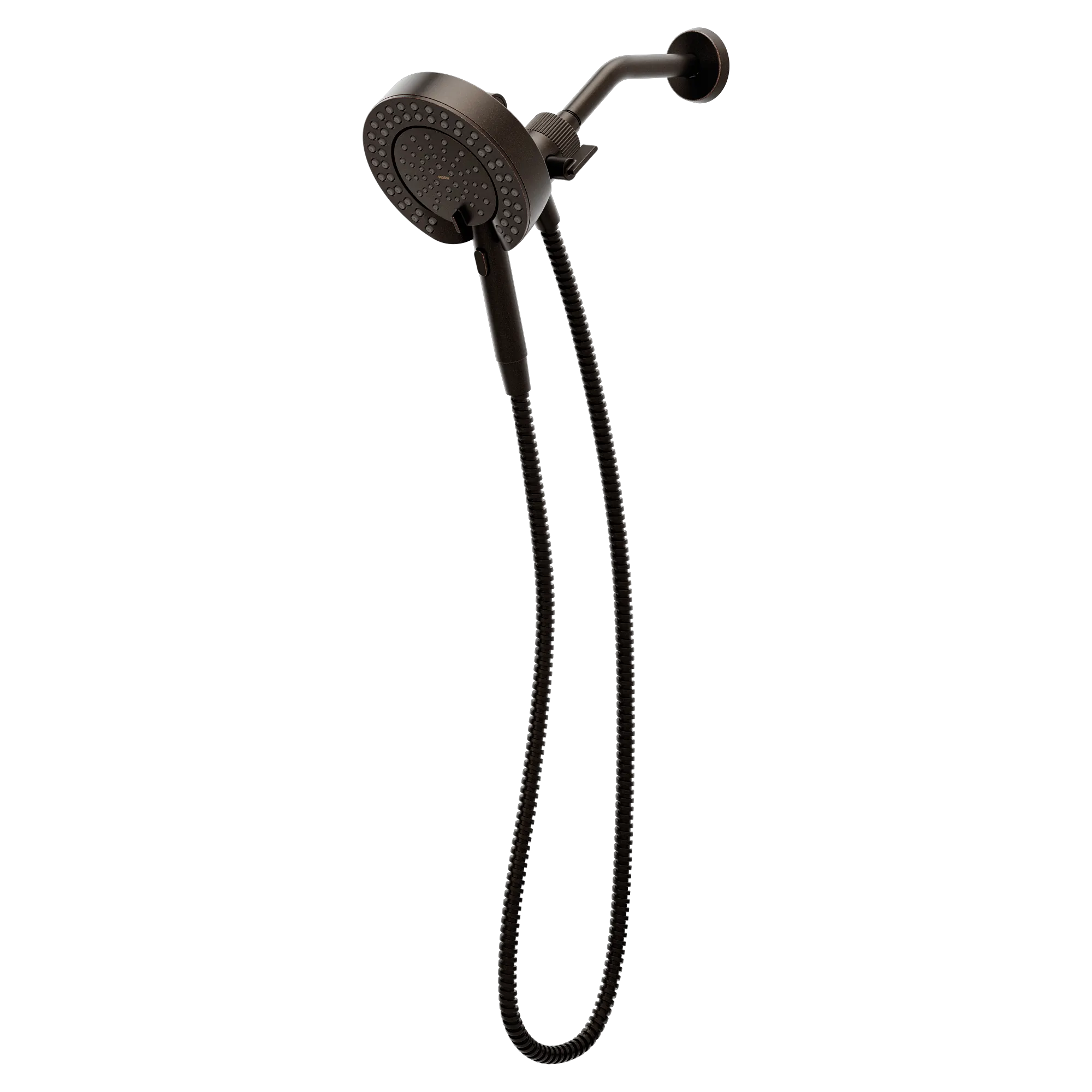 Magnetix Oil rubbed bronze six-function 6-1/2" diameter spray head standard with handshower - Image 7