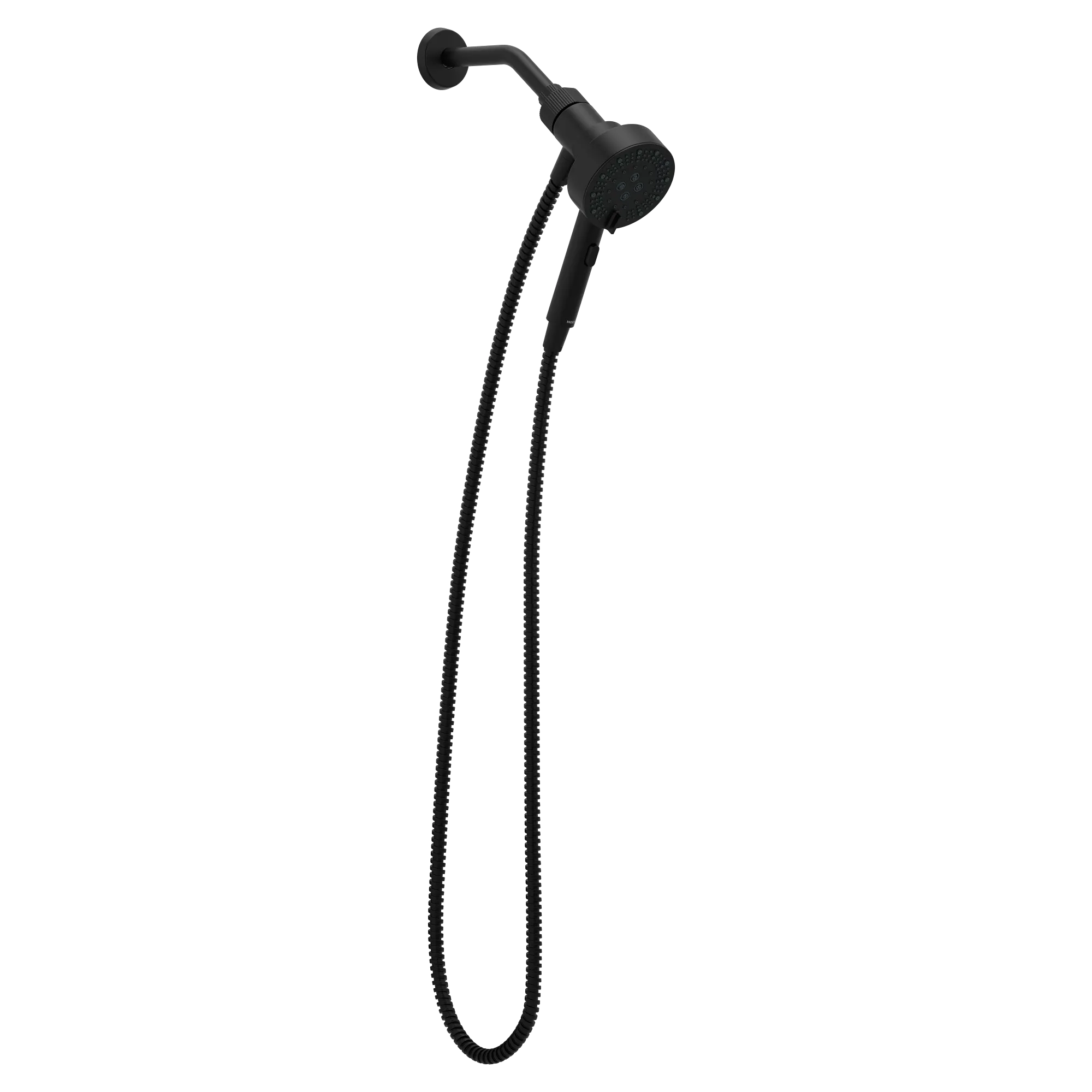 Magnetix Matte black six-function 4.25" diameter spray head handshower - Image 3