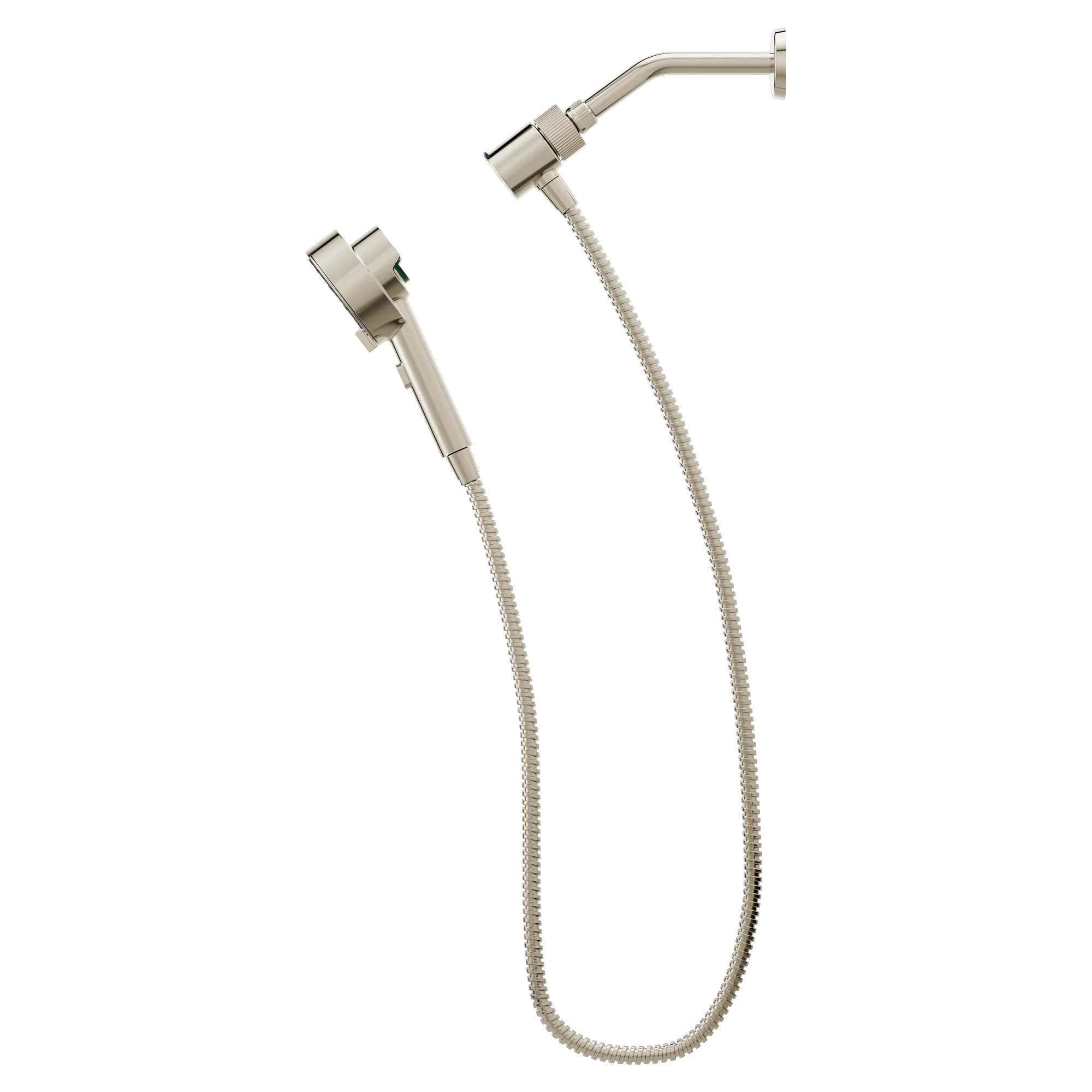 Magnetix Polished nickel six-function 4.25" diameter spray head handshower - Image 3