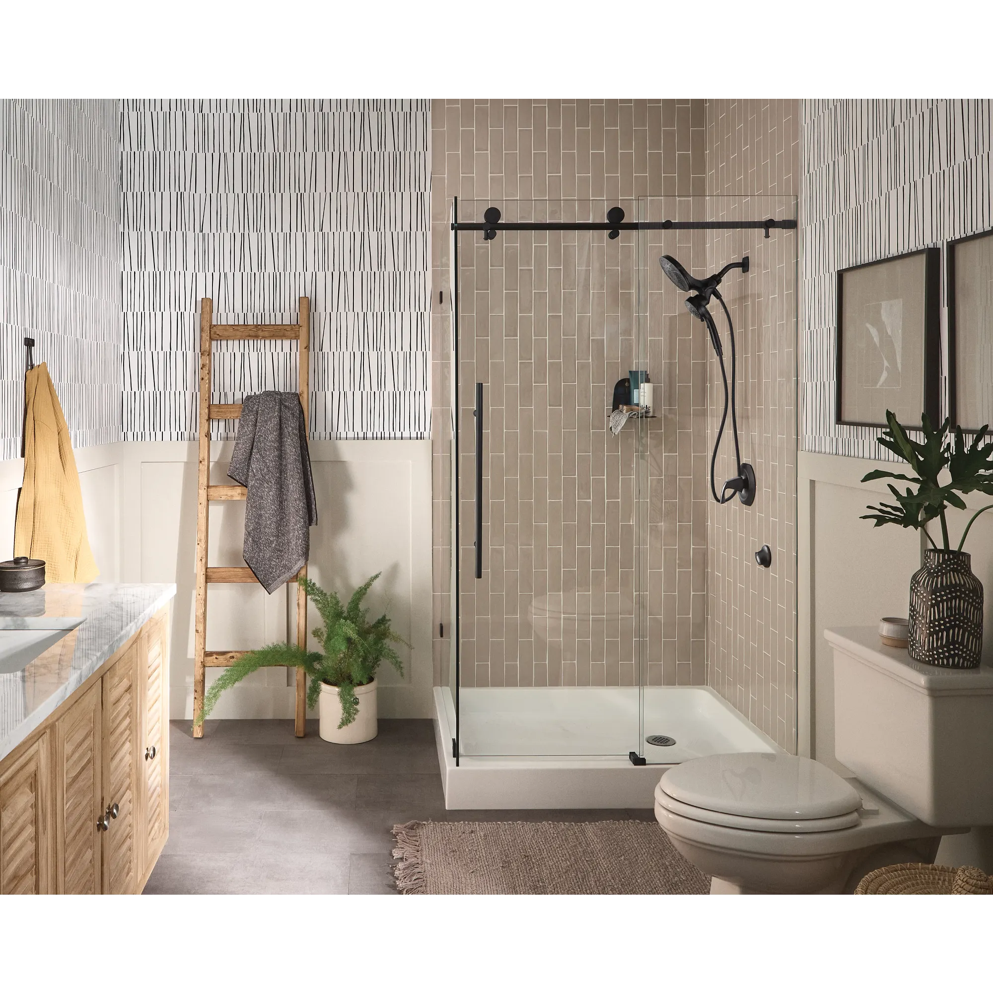 Engage Six-Function Combination Showerhead With Handheld Shower - Image 8