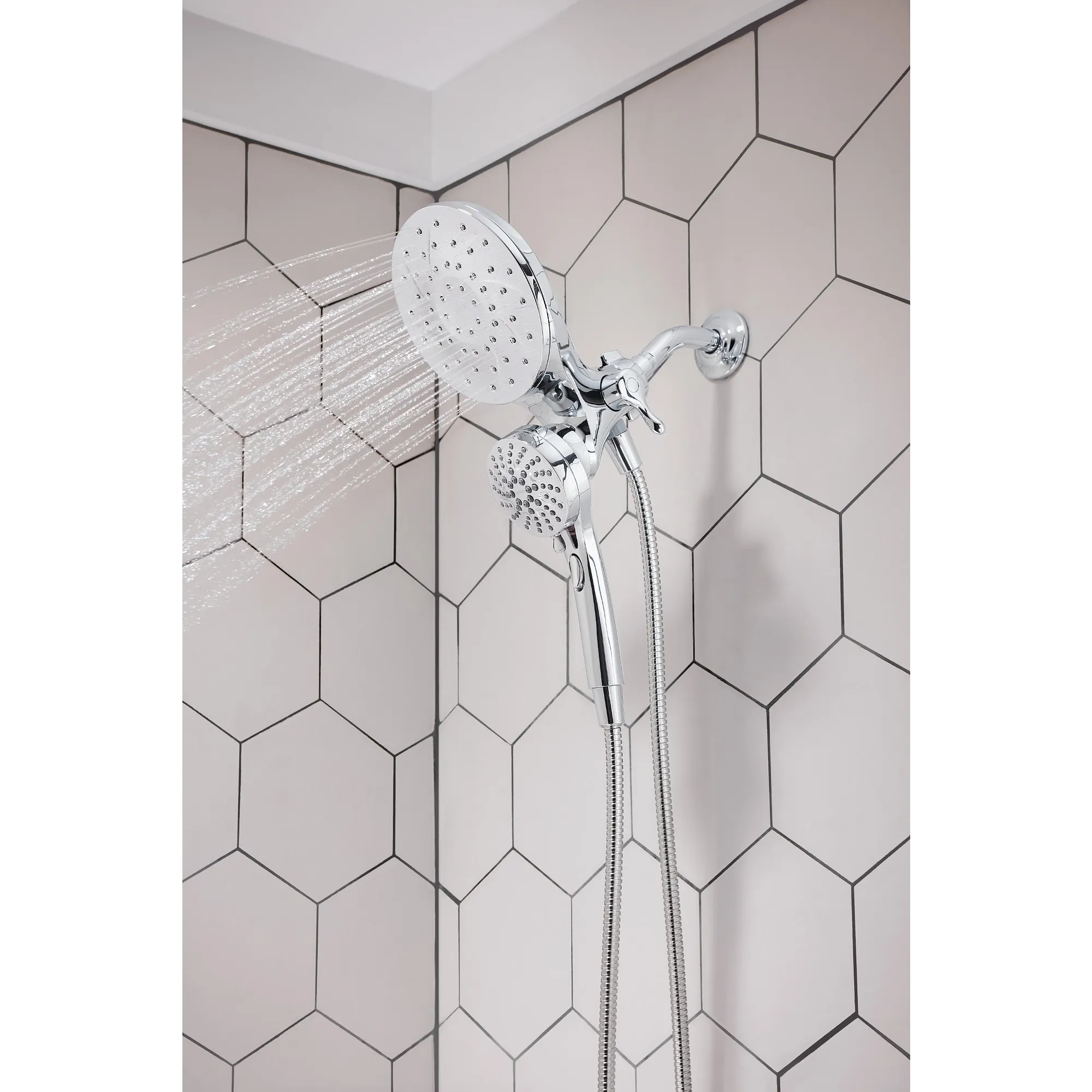 Engage Six-Function Combination Showerhead With Handheld Shower - Image 7