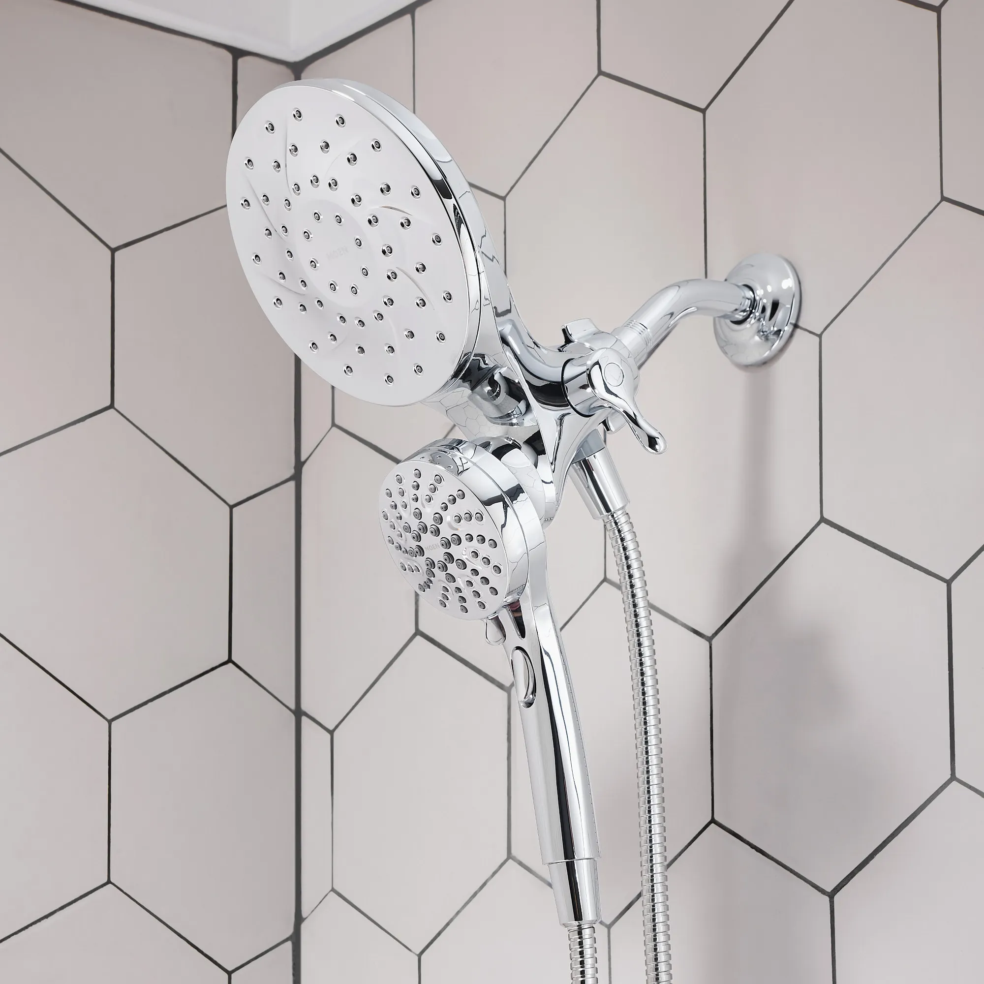 Engage Six-Function Combination Showerhead With Handheld Shower - Image 7