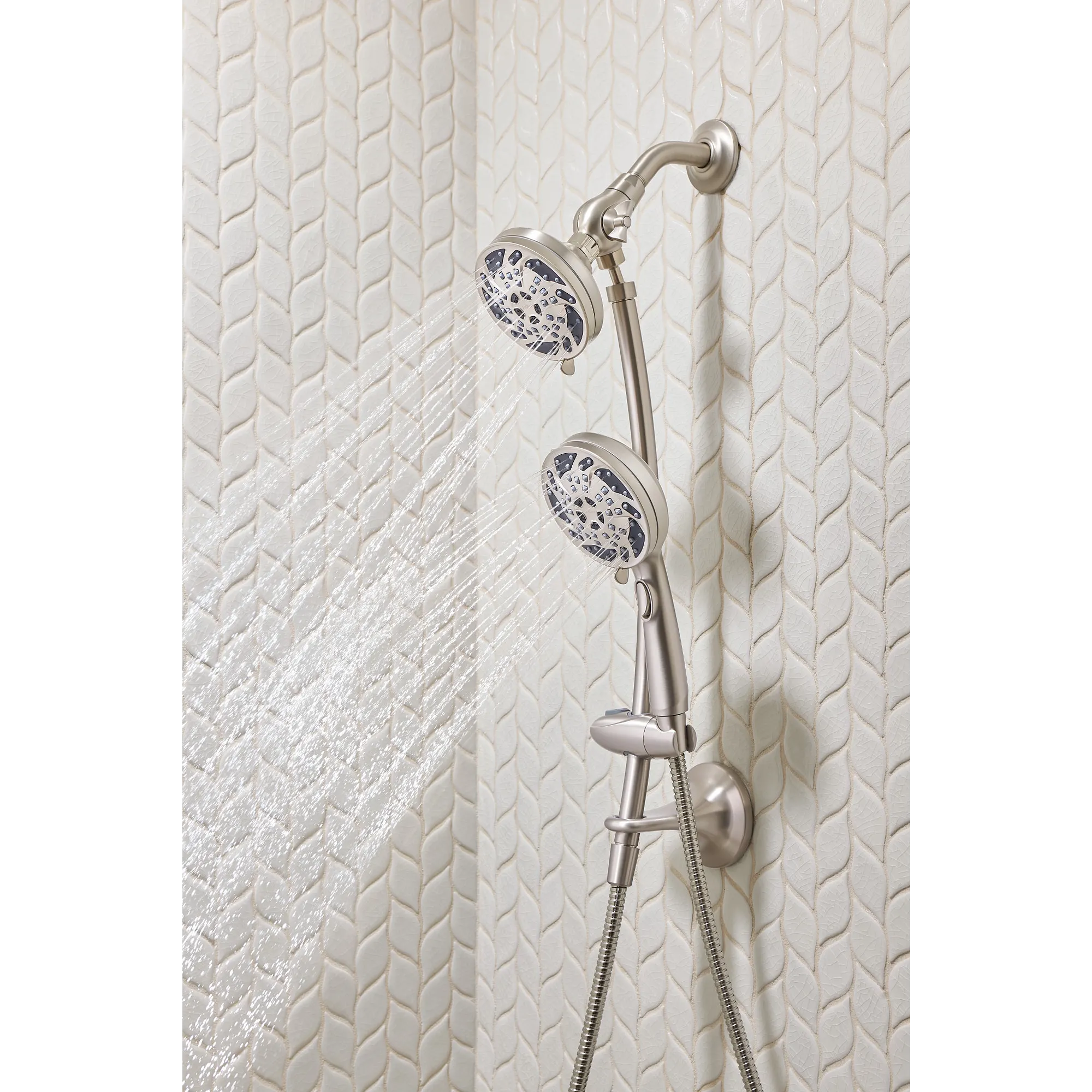 Renewal Five-Function 4 1/2" Diameter Standard Spray Head With Handheld Shower - Image 7