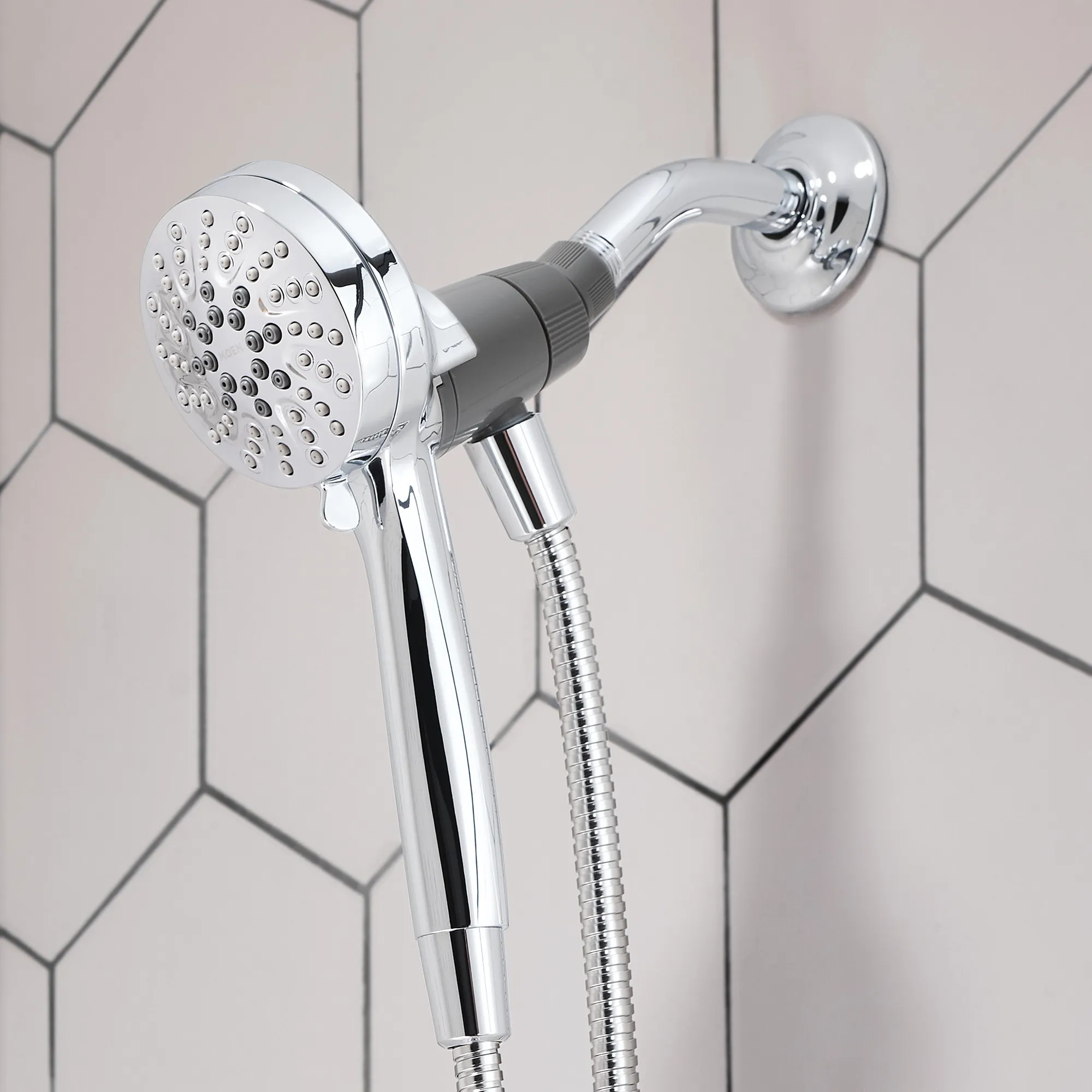 Engage Six-Function 3 1/2" Diameter Spray Head Handheld Shower - Image 2