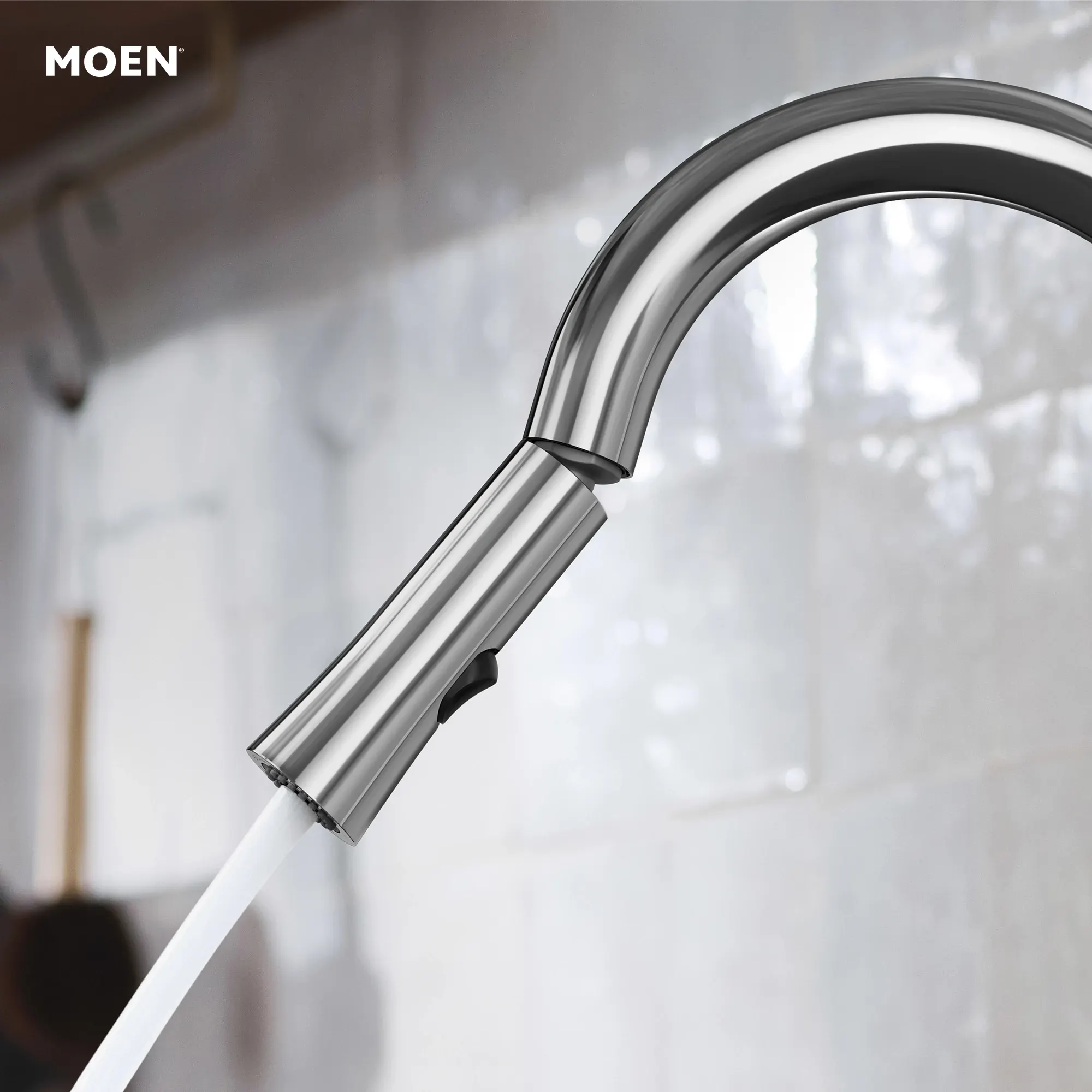 Swivel Control Pull Down Kitchen Faucet Wand Kit - Image 2