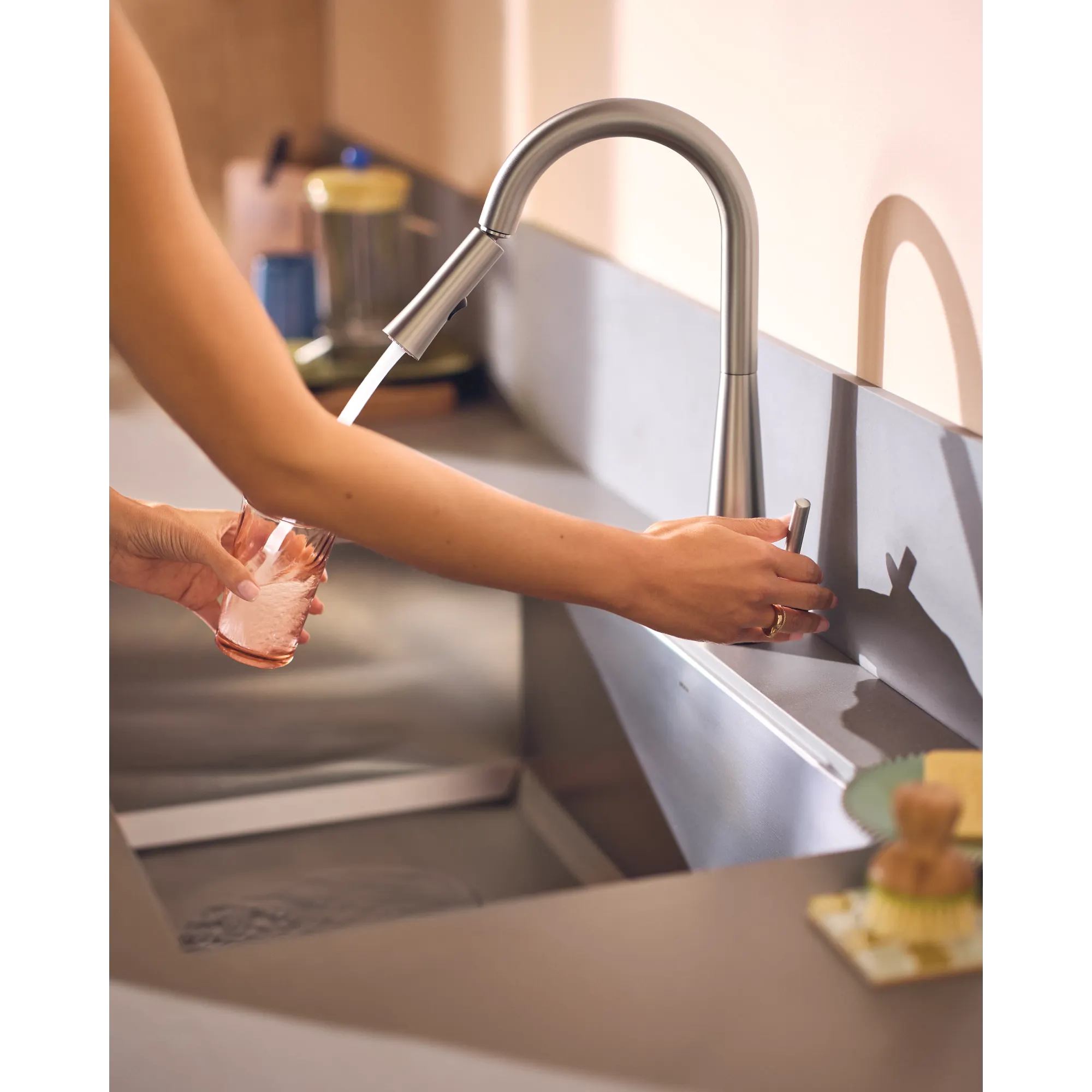 Swivel Control Pull Down Kitchen Faucet Wand Kit - Image 3
