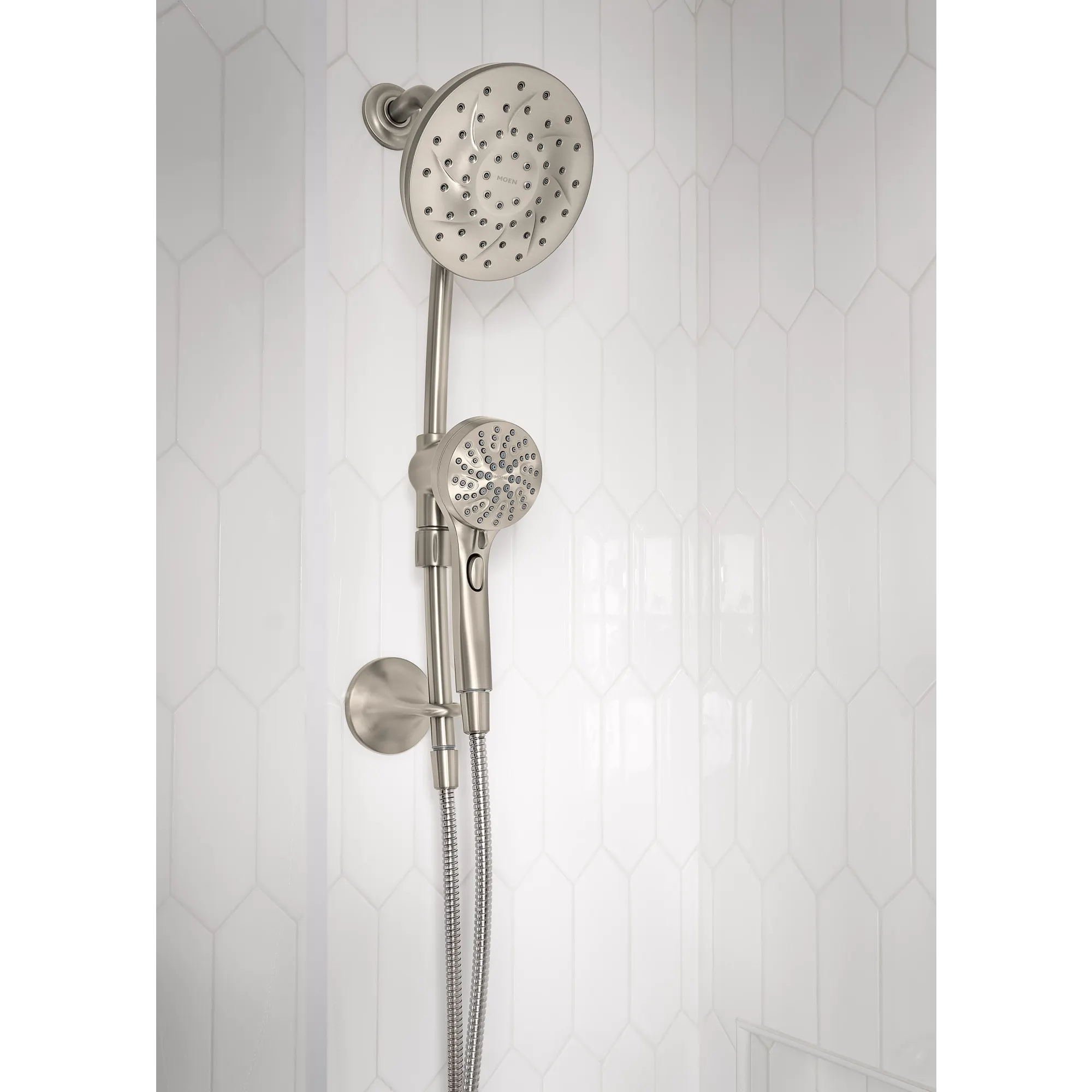 Engage Six-Function 5 1/2" Diameter Showerhead with Handshower - Image 18