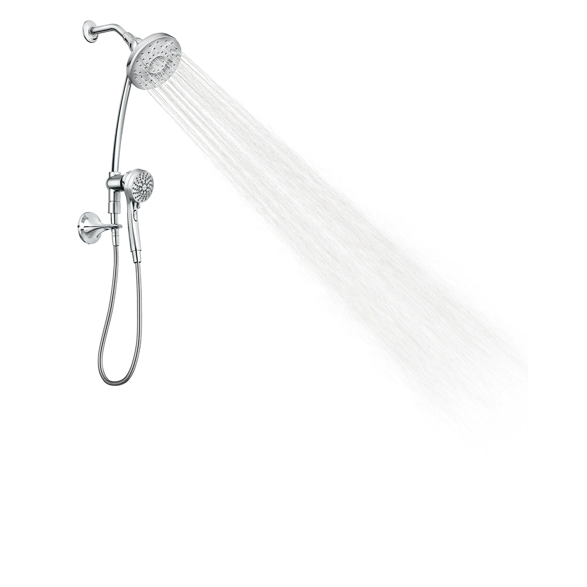 Engage Six-Function 5 1/2" Diameter Showerhead with Handshower - Image 3