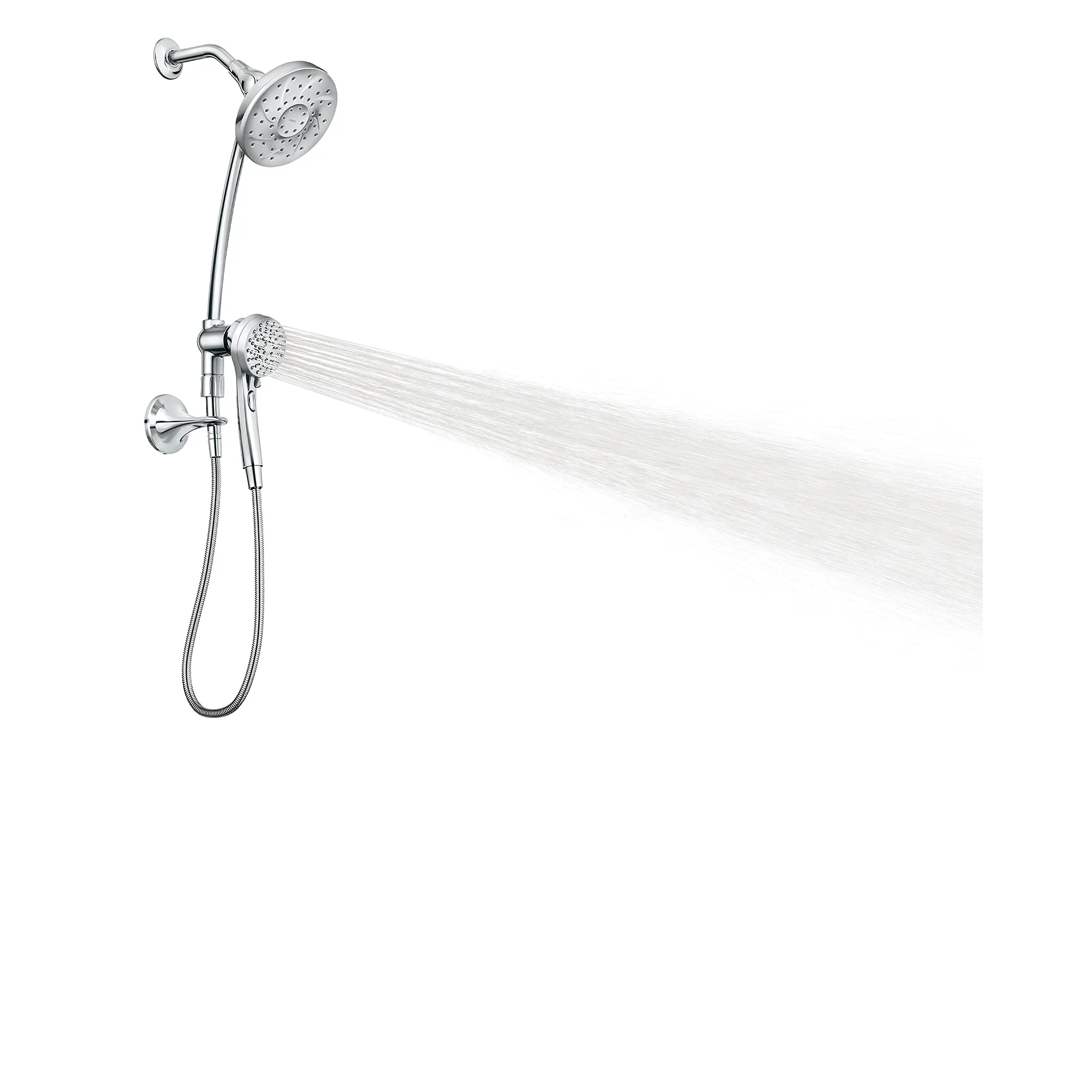 Engage Six-Function 5 1/2" Diameter Showerhead with Handshower - Image 4