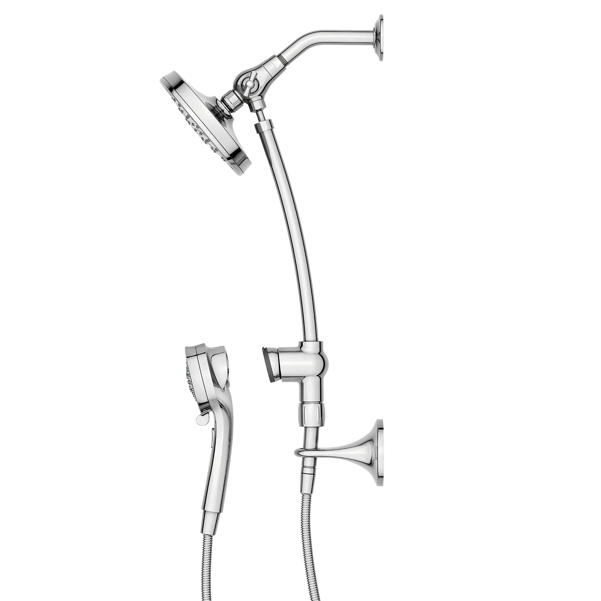 Engage Six-Function 5 1/2" Diameter Showerhead with Handshower - Image 5