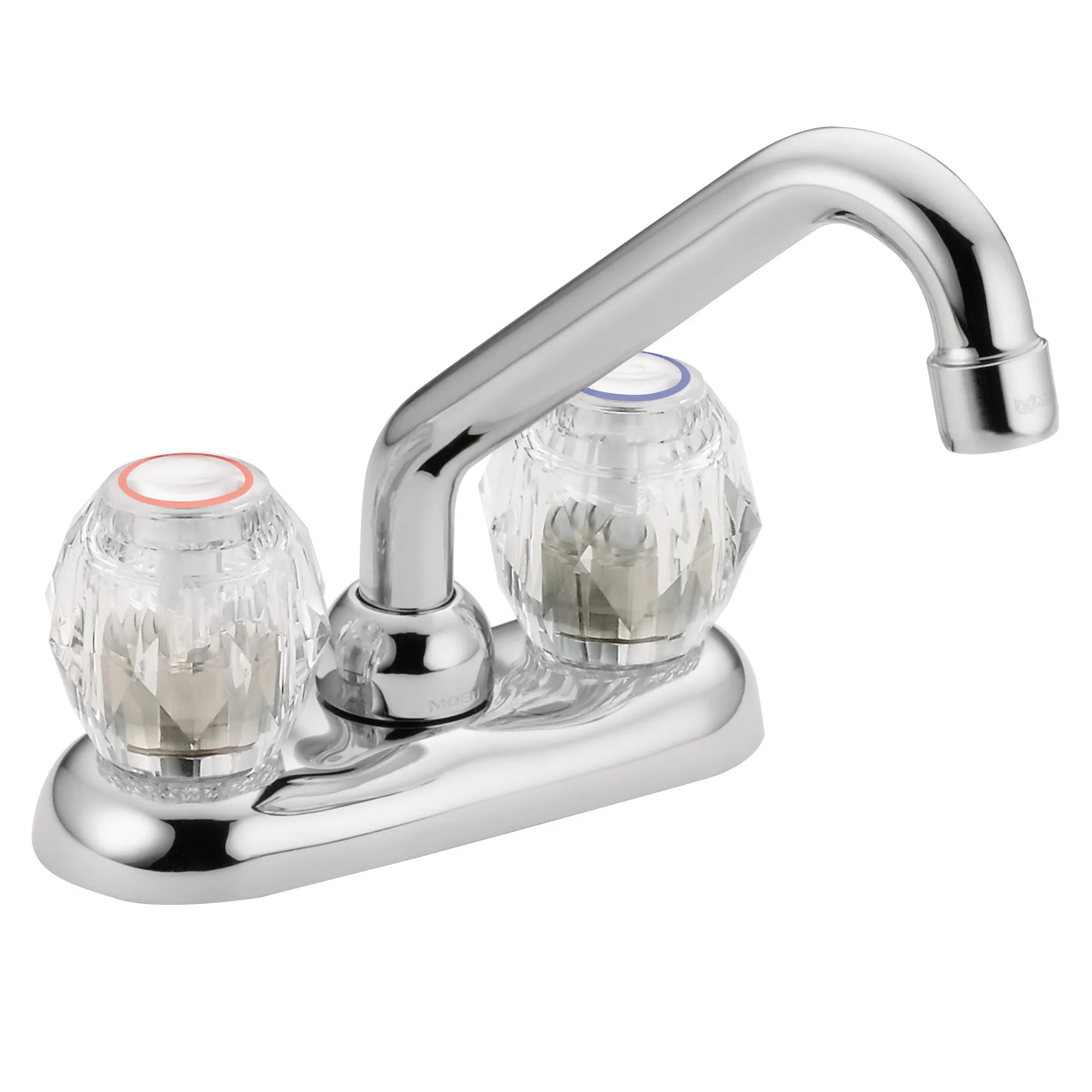 Chateau Chrome Two-Handle Low Arc Laundry Faucet - Image 2