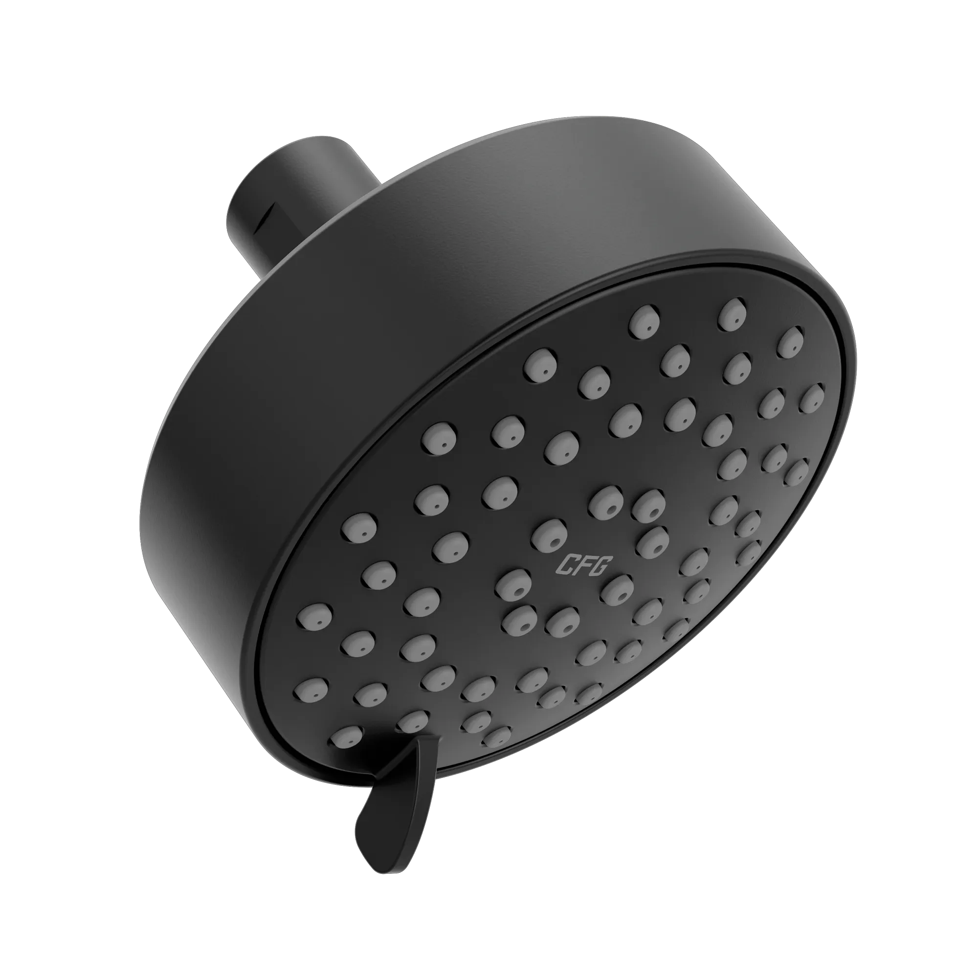 CFG Matte black three-function 4" diameter spray head standard - Image 2