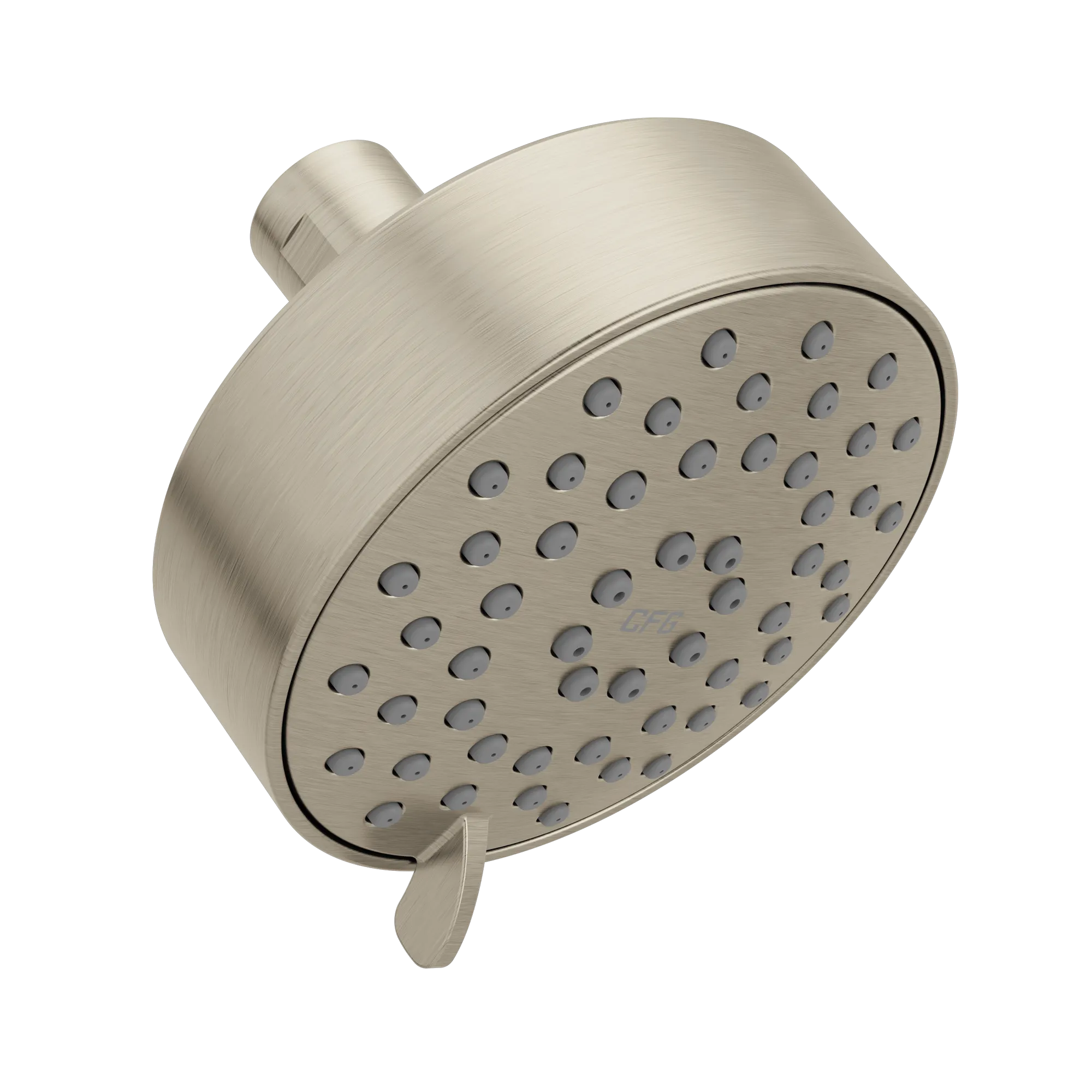 CFG Brushed nickel three-function 4" diameter spray head standard - Image 2