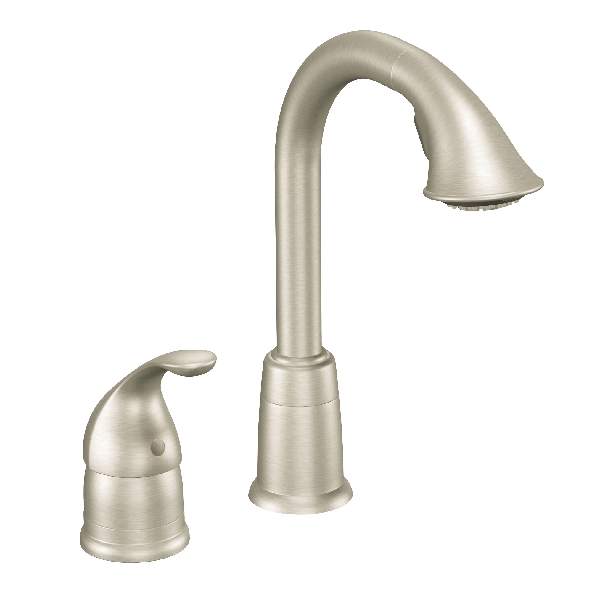 Camerist Chrome one-handle high arc pulldown bar faucet - Image 3