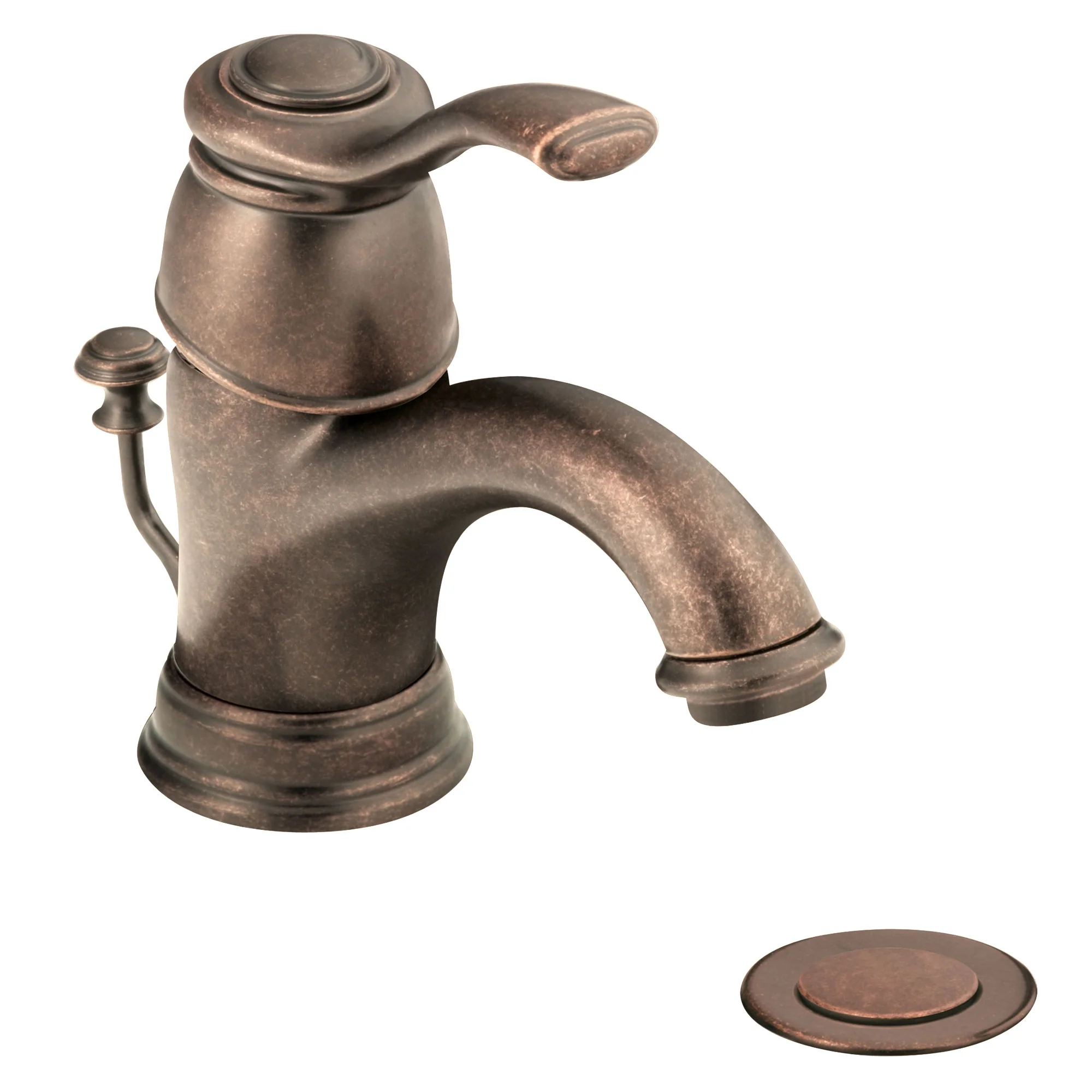 Kingsley Chrome One-Handle Low Arc Bathroom Faucet - Image 10