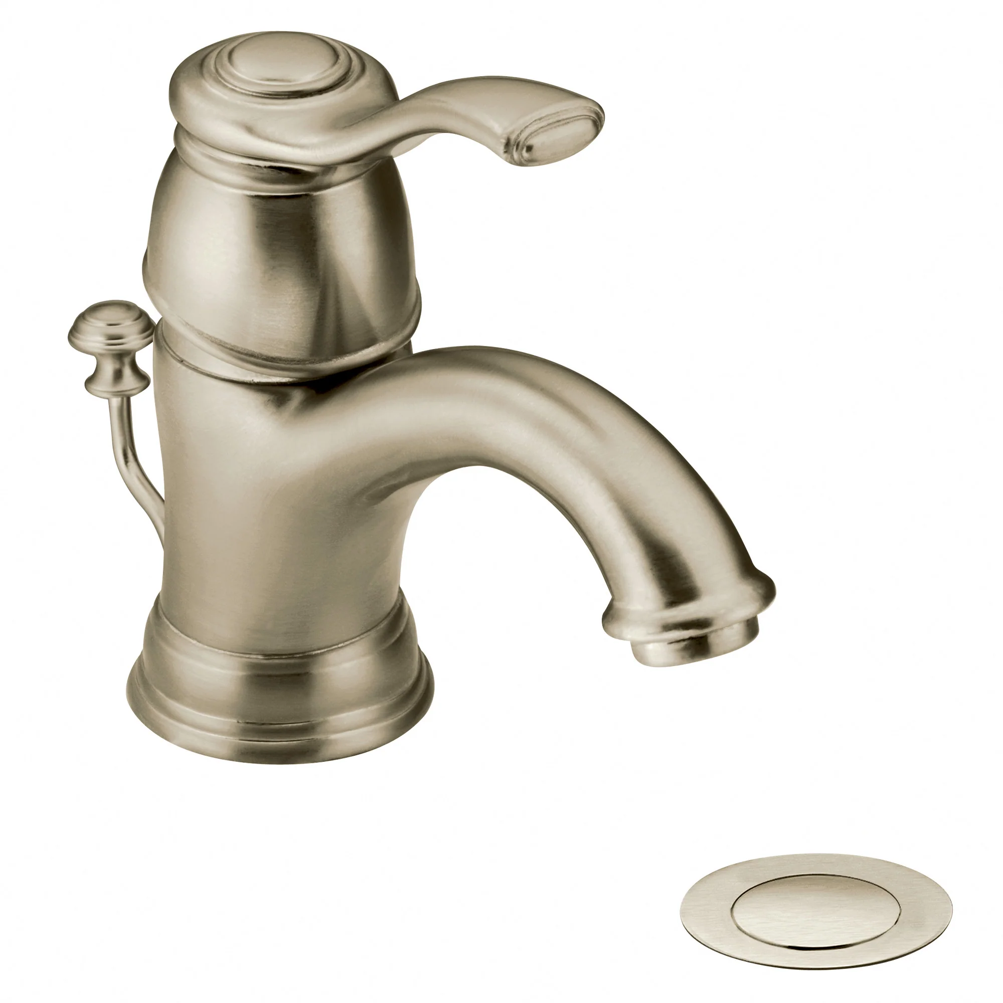 Kingsley Chrome One-Handle Low Arc Bathroom Faucet - Image 29