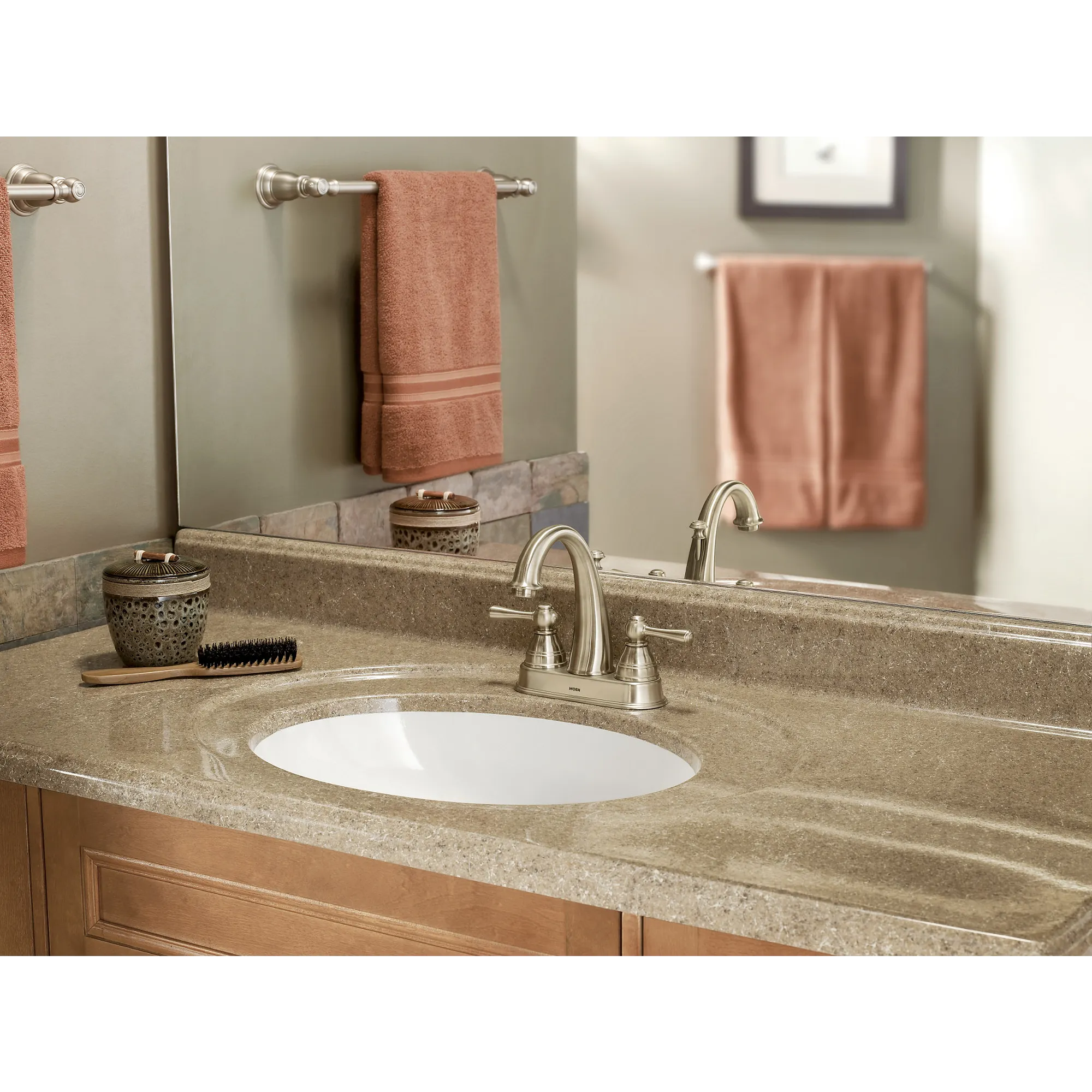 Kingsley Chrome Two-Handle High Arc Bathroom Faucet - Image 20