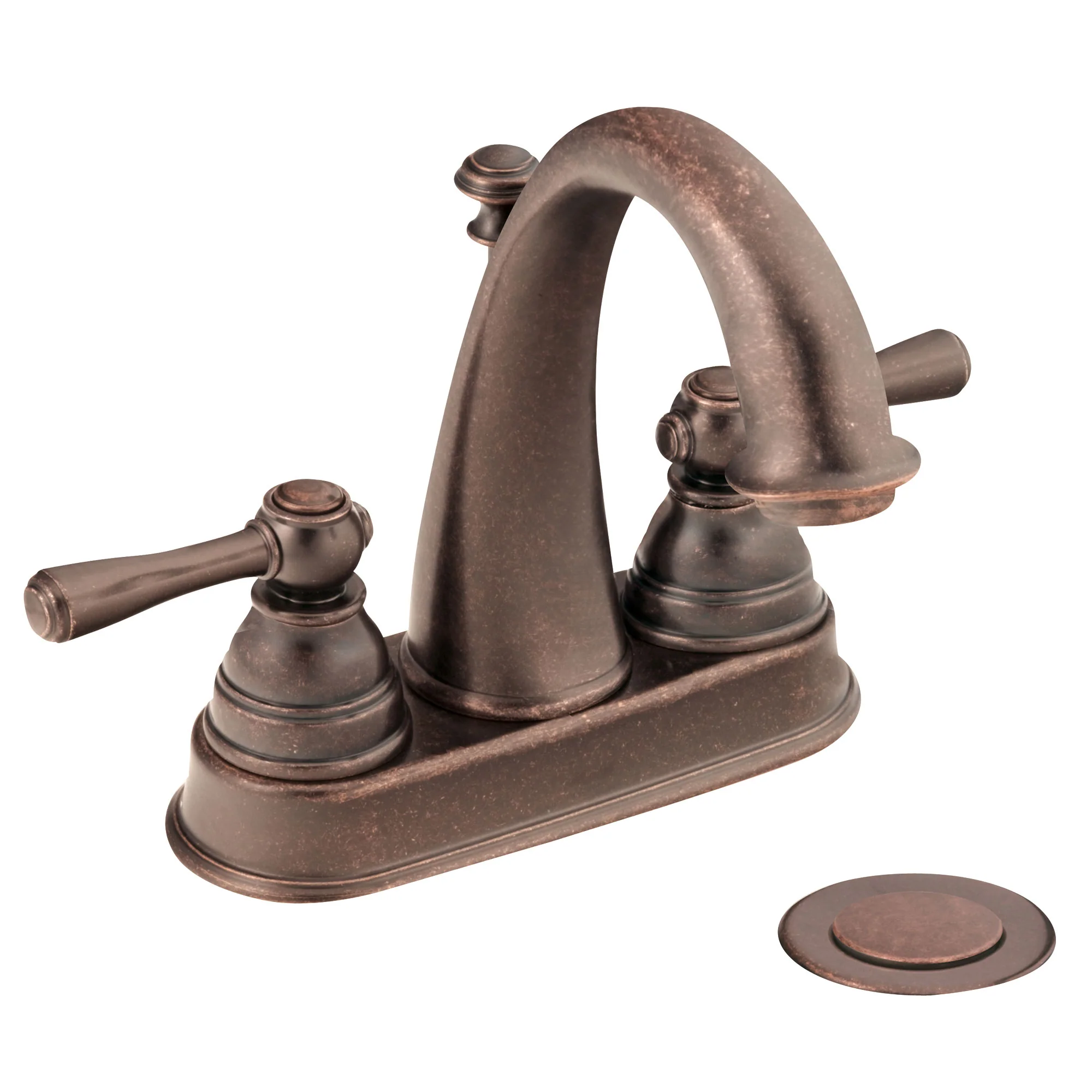 Kingsley Chrome Two-Handle High Arc Bathroom Faucet - Image 8