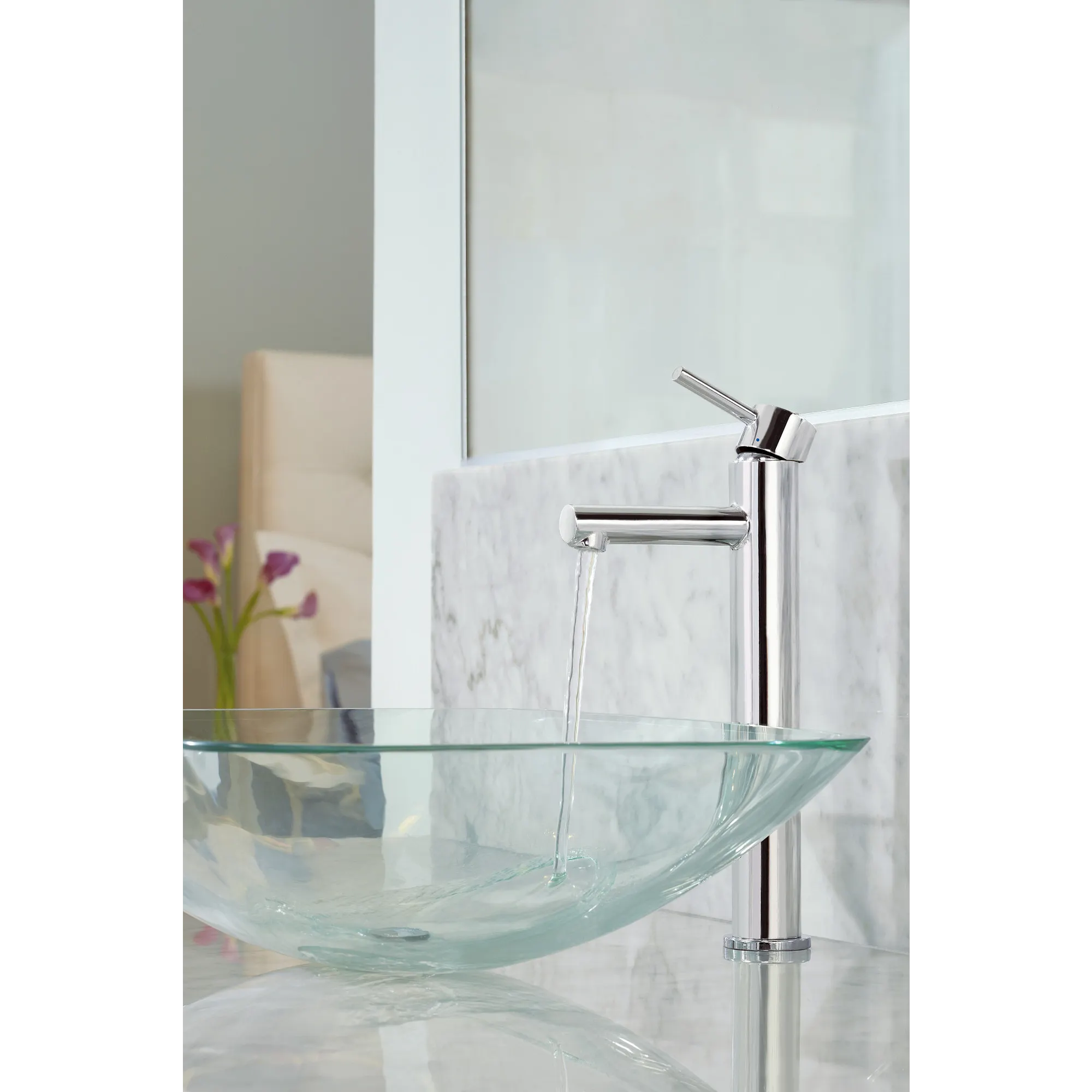 Align One-Handle High Arc Vessel Bathroom Faucet - Image 4