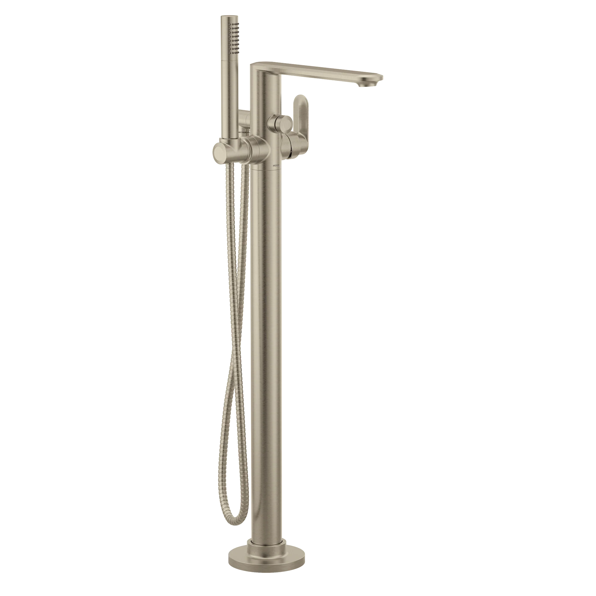 Greenfield Chrome one-handle tub filler includes hand shower - Image 5