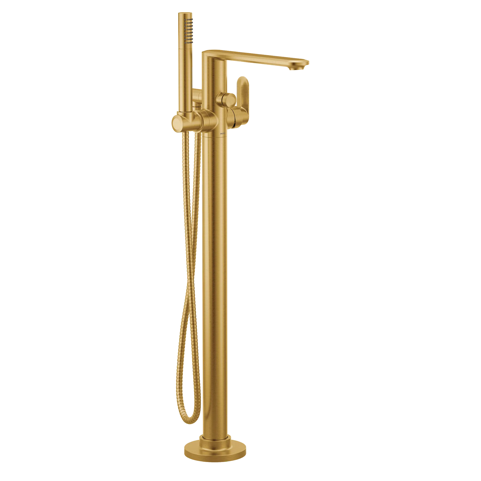 Greenfield Chrome one-handle tub filler includes hand shower - Image 8