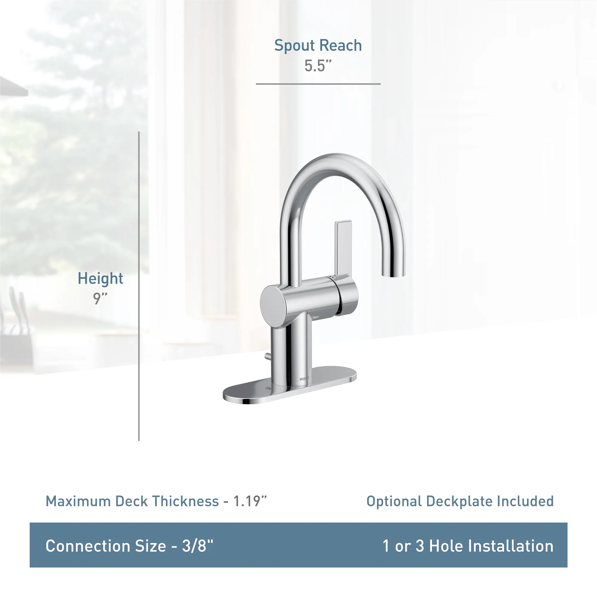 Cia One-handle Bathroom Sink Faucet - Image 8