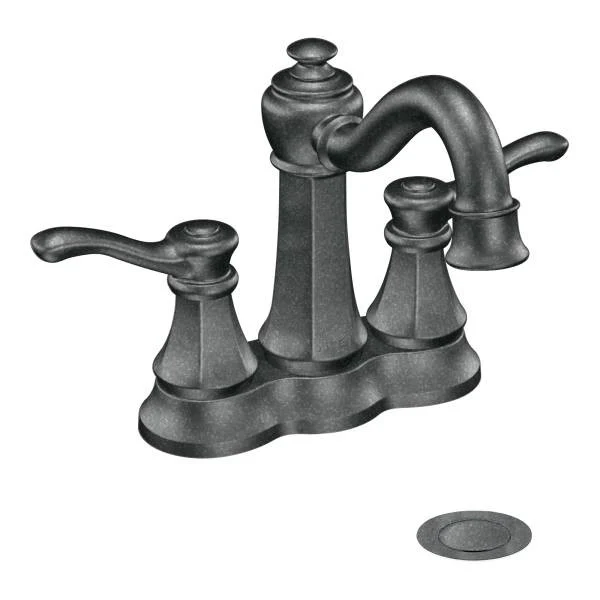 Vestige Chrome two-handle high arc bathroom faucet - Image 3