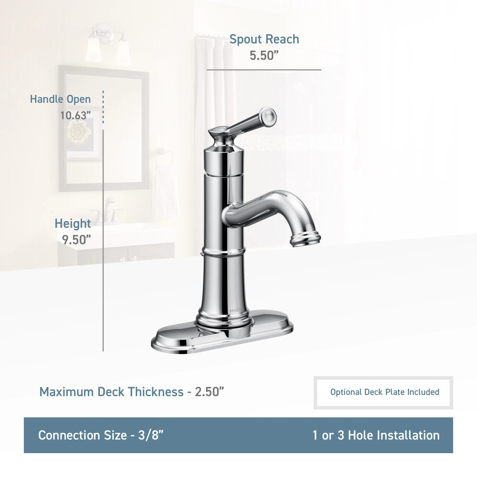 Belfield One-handle Bathroom Sink Faucet - Image 17