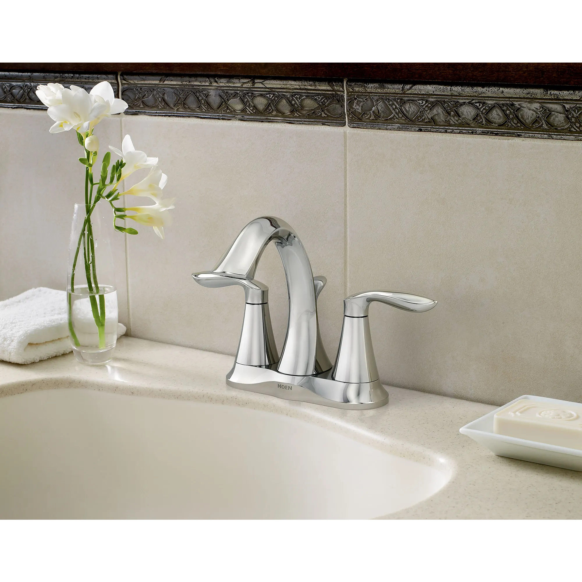 Eva Two-handle Centerset Bathroom Sink Faucet - Image 4
