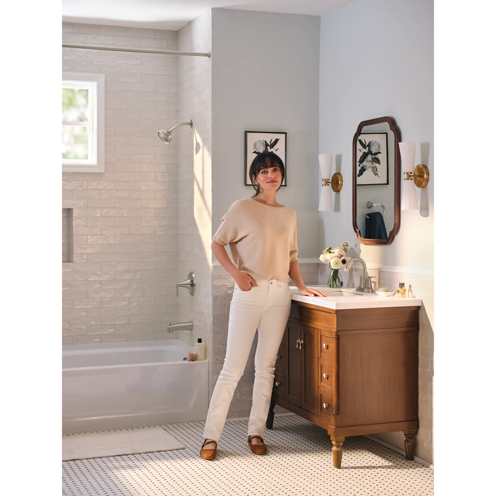 Jase Two-handle Centerset Bathroom Sink Faucet - Image 6