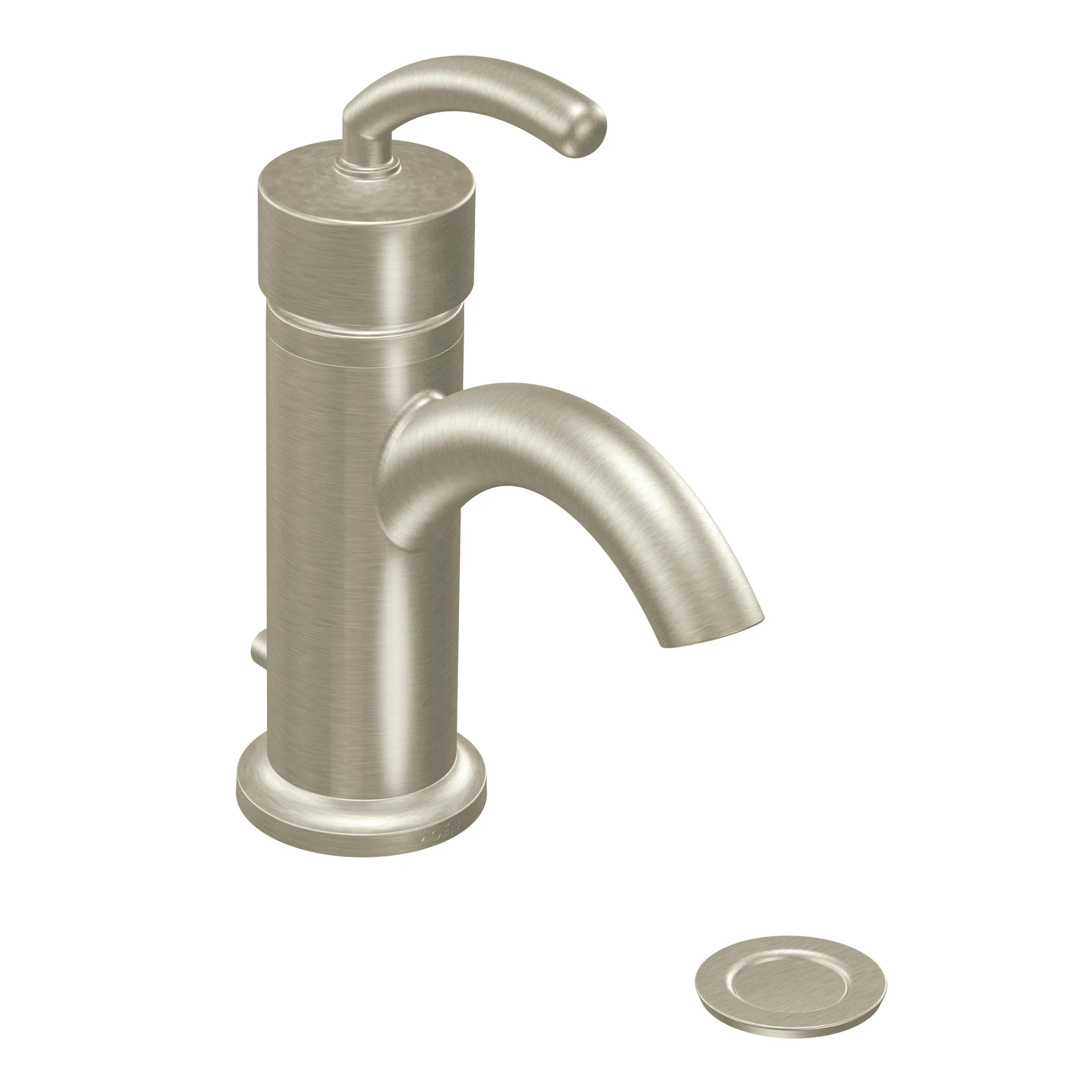 Icon Chrome one-handle low arc bathroom faucet - Image 6
