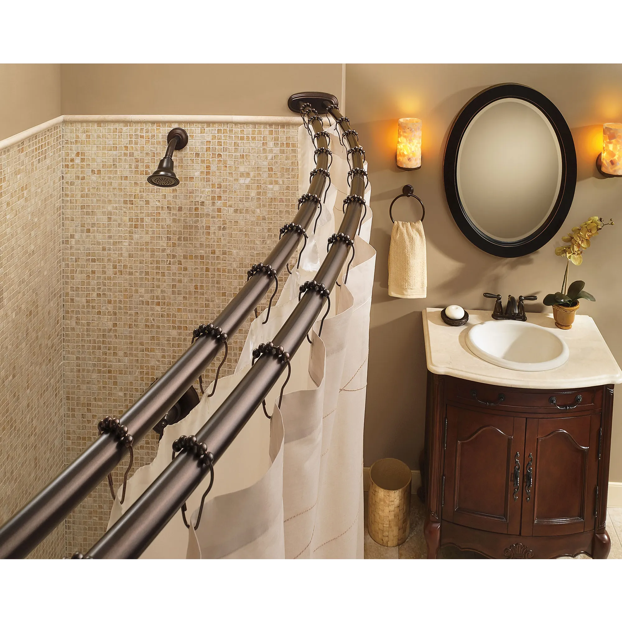 Brantford Two-handle Centerset Bathroom Sink Faucet - Image 10
