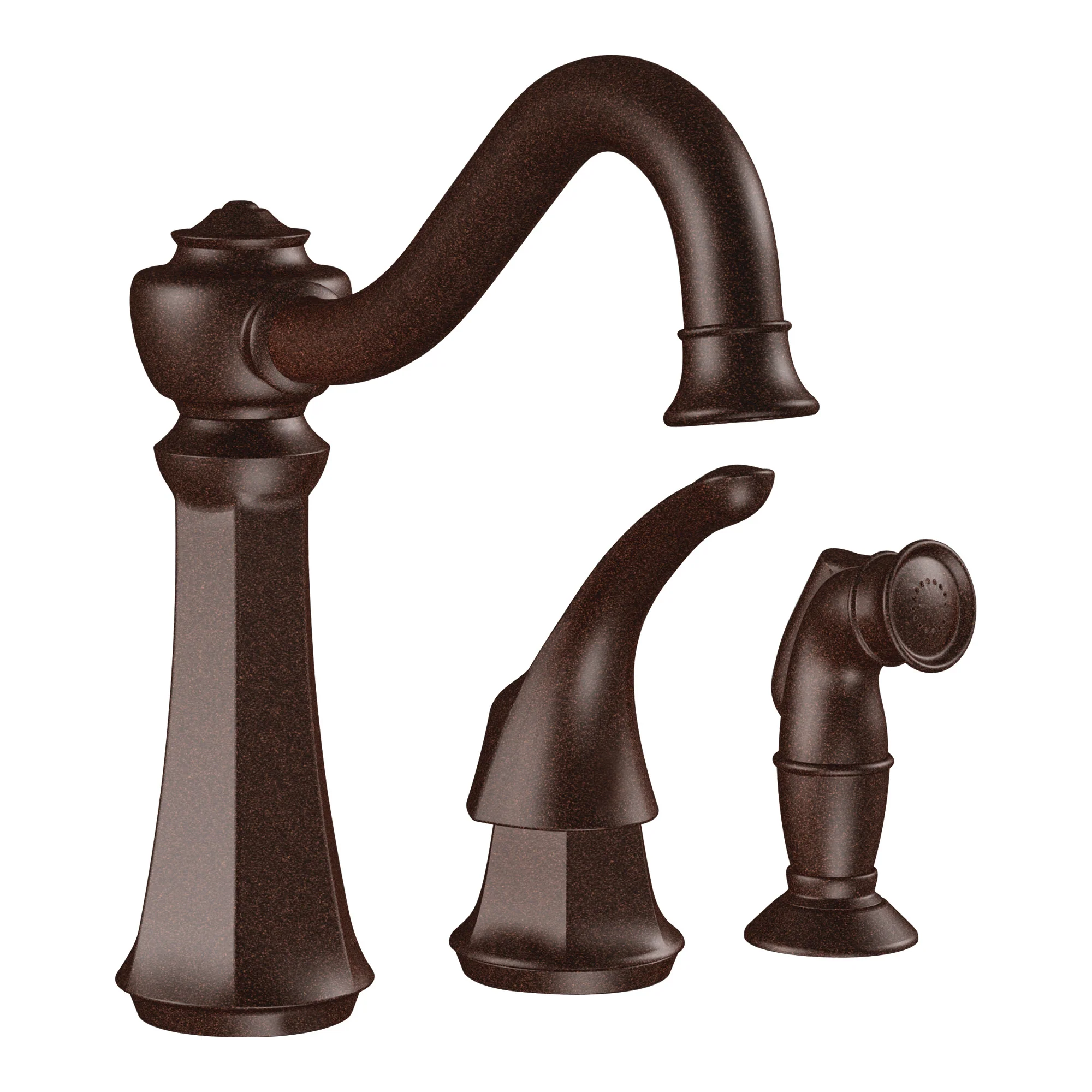 Vestige Chrome one-handle high arc kitchen faucet - Image 7