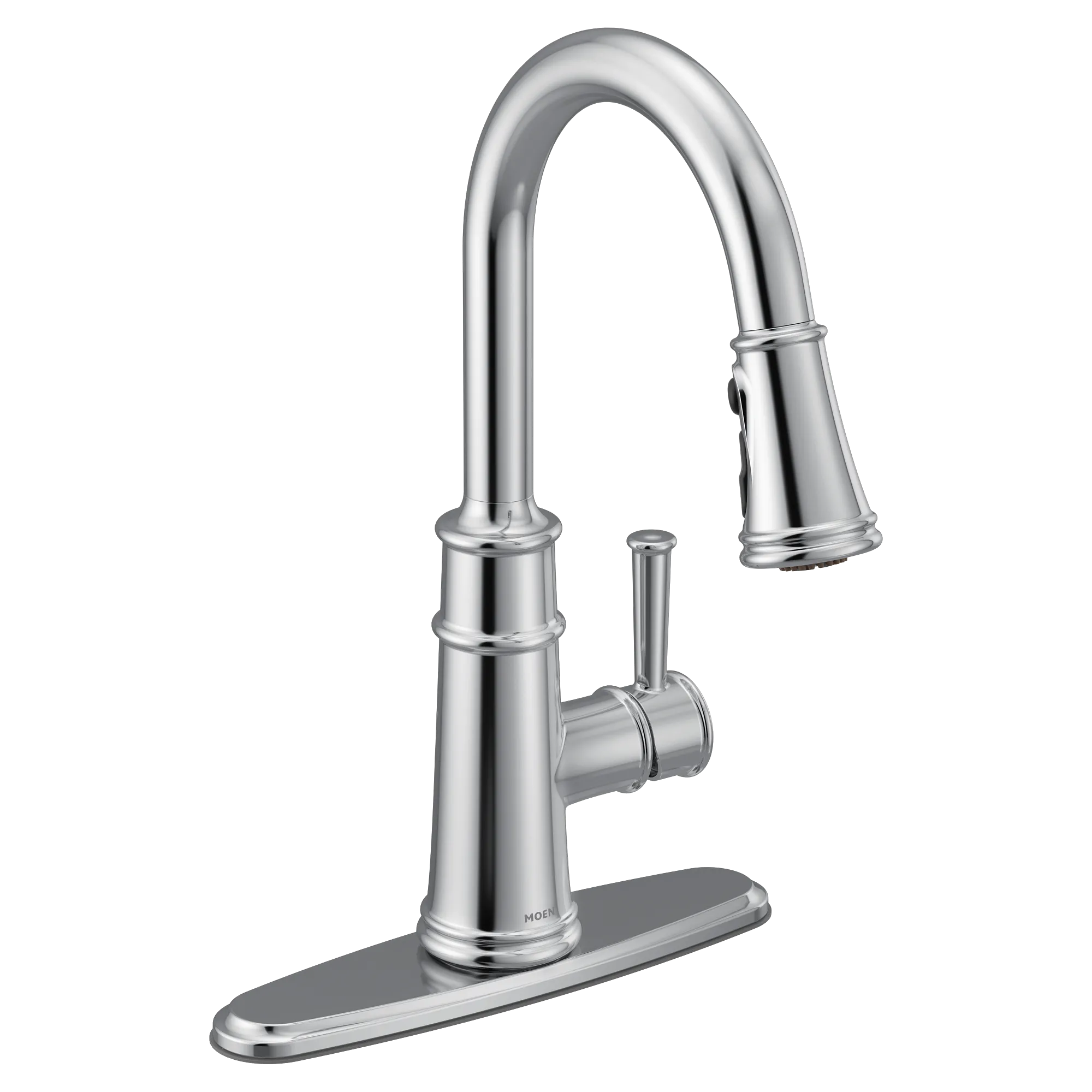 Belfield One-Handle High Arc Pulldown Kitchen Faucet - Image 2