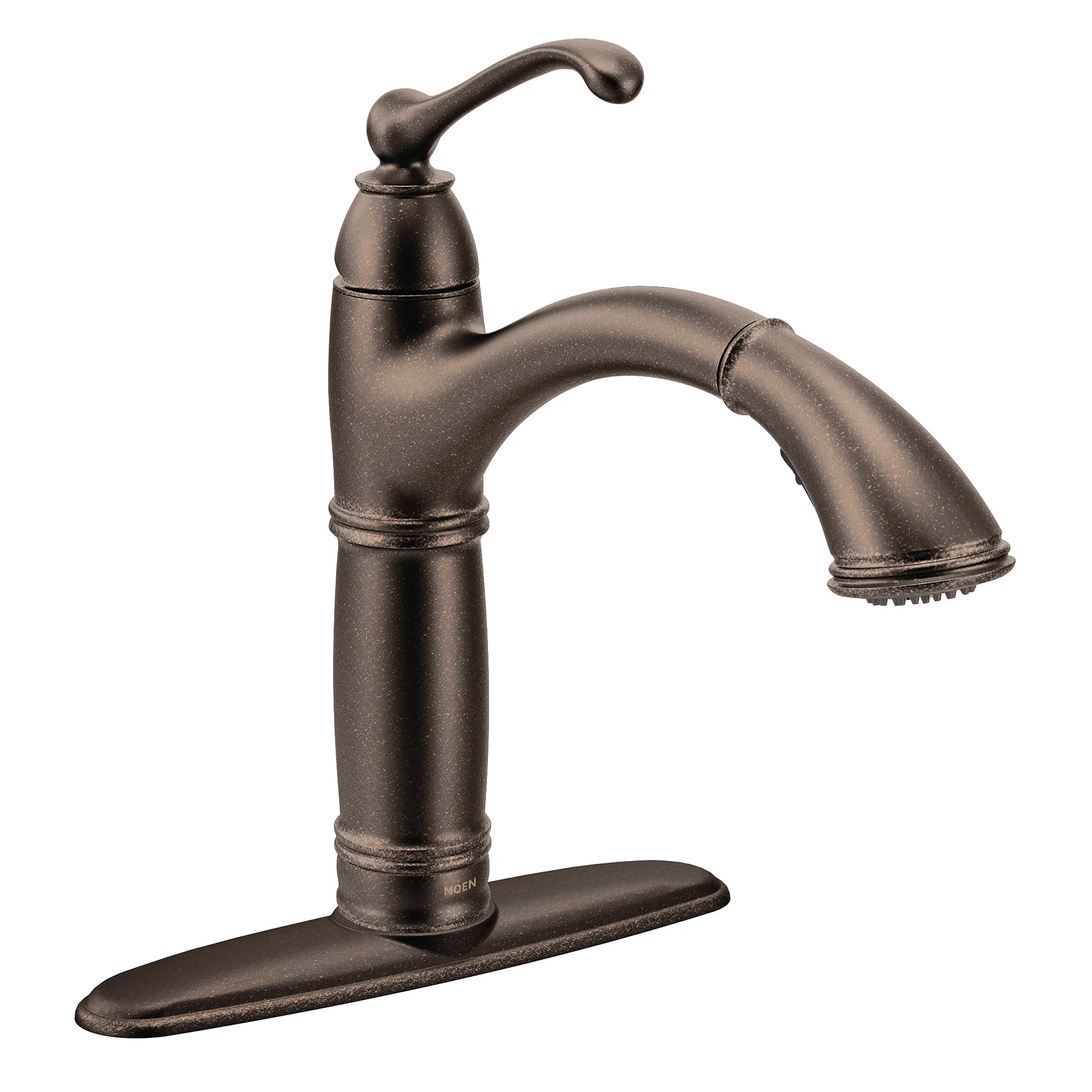 Brantford Chrome One-Handle High Arc Pullout Kitchen Faucet - Image 10