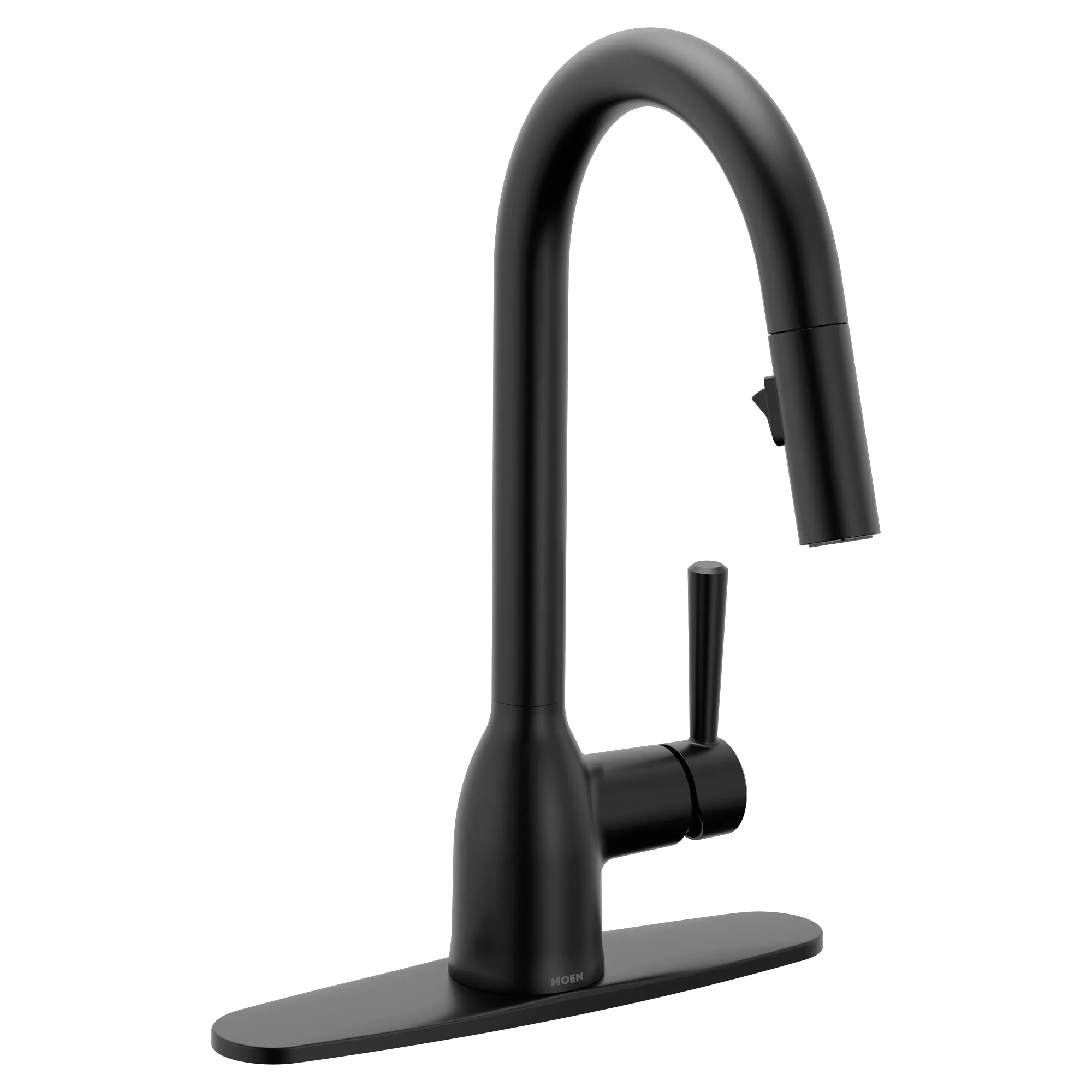Chateau Matte black one-handle kitchen faucet - Image 6