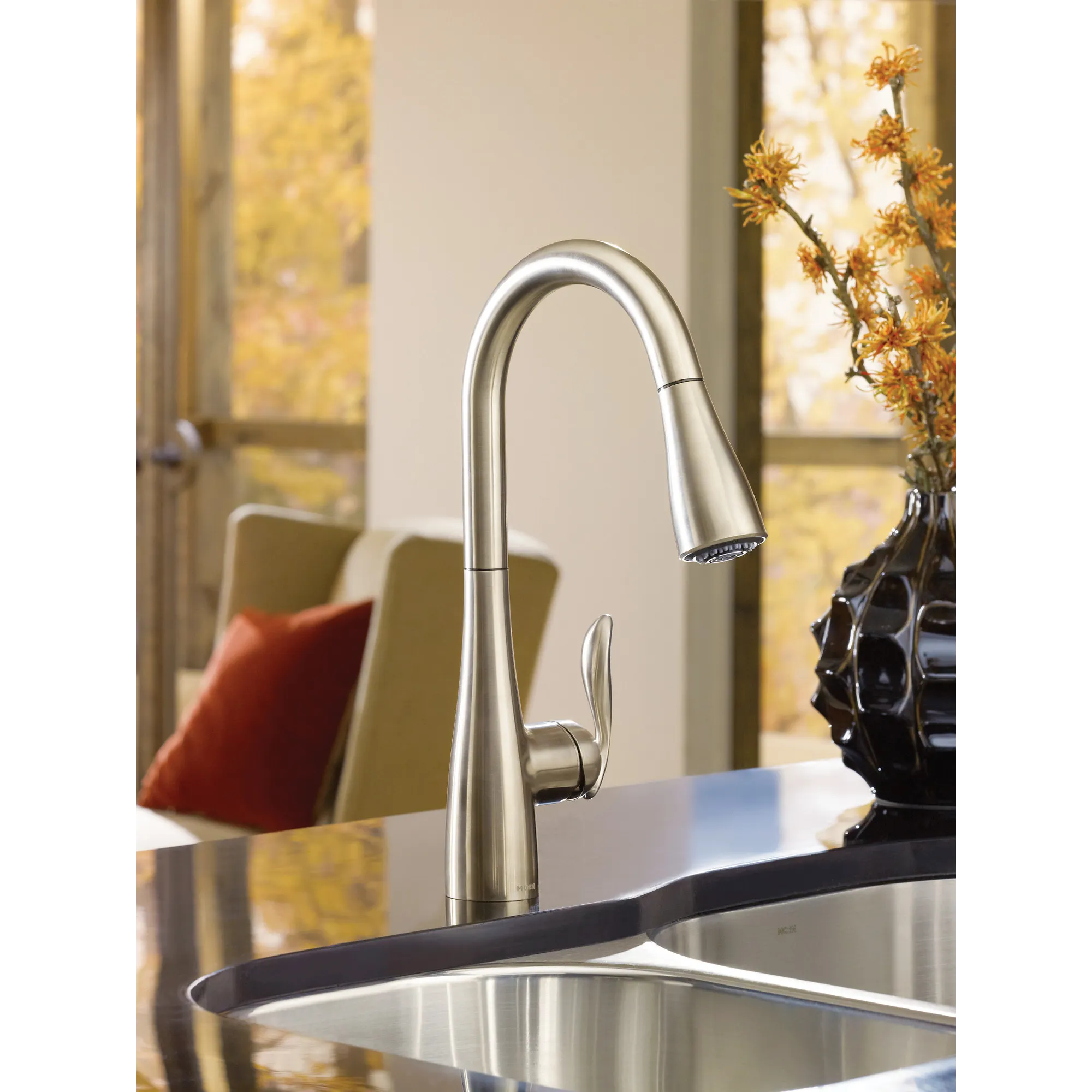 Arbor One-Handle High Arc Pulldown Kitchen Faucet - Image 25