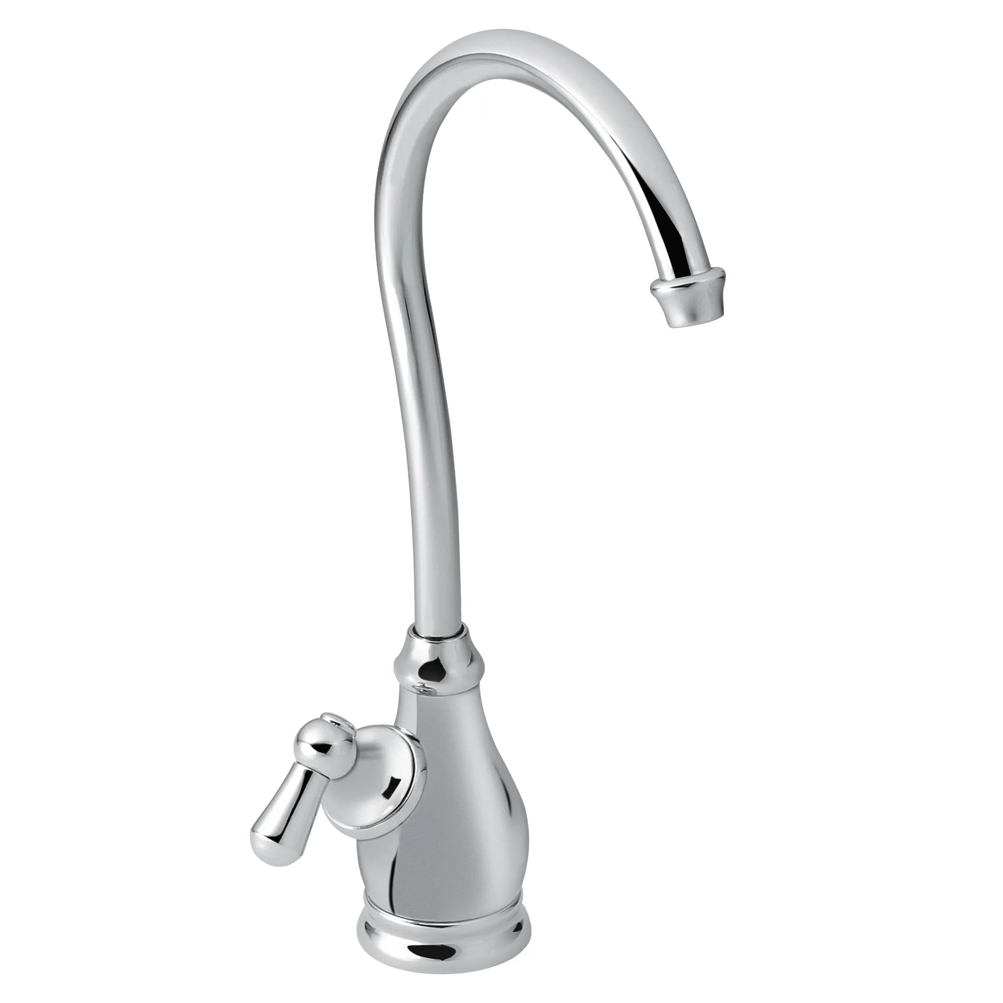 AquaSuite Chrome one-handle high arc filtering single mount bar faucet - Image 2