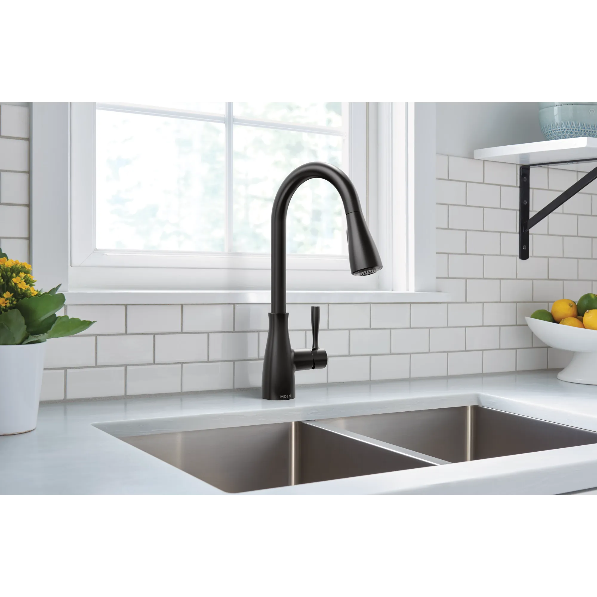 Elbur Chrome one-handle kitchen faucet - Image 11